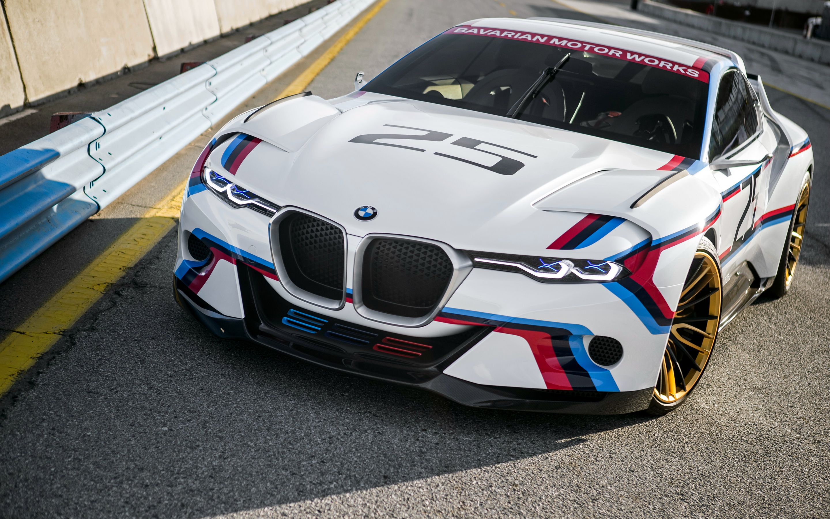 BMW 3.0 CSL Hommage R Wallpaper 4K, Racing cars, Supercars