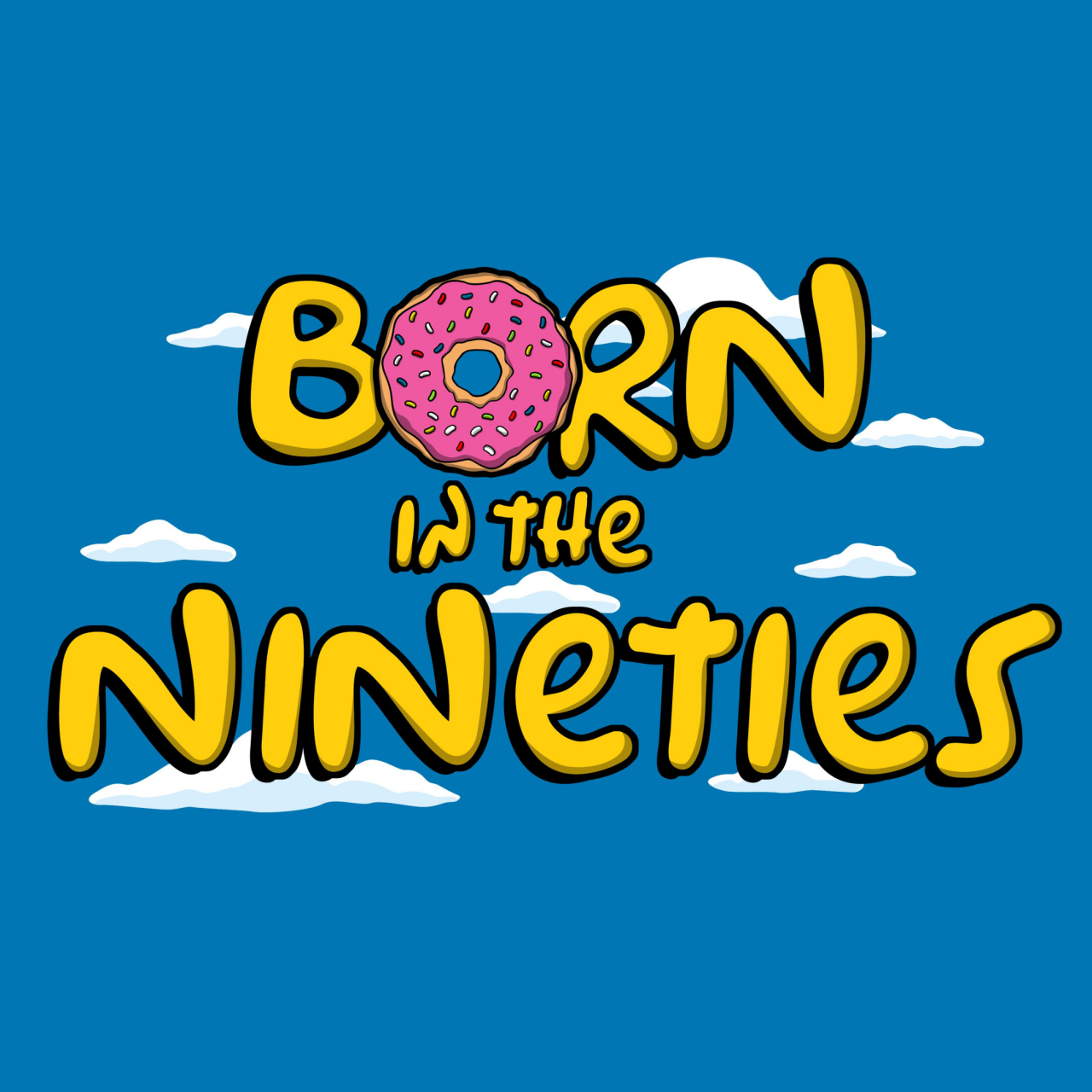 Born in the Nineties Wallpaper 4K, Born in the 90's, Clouds