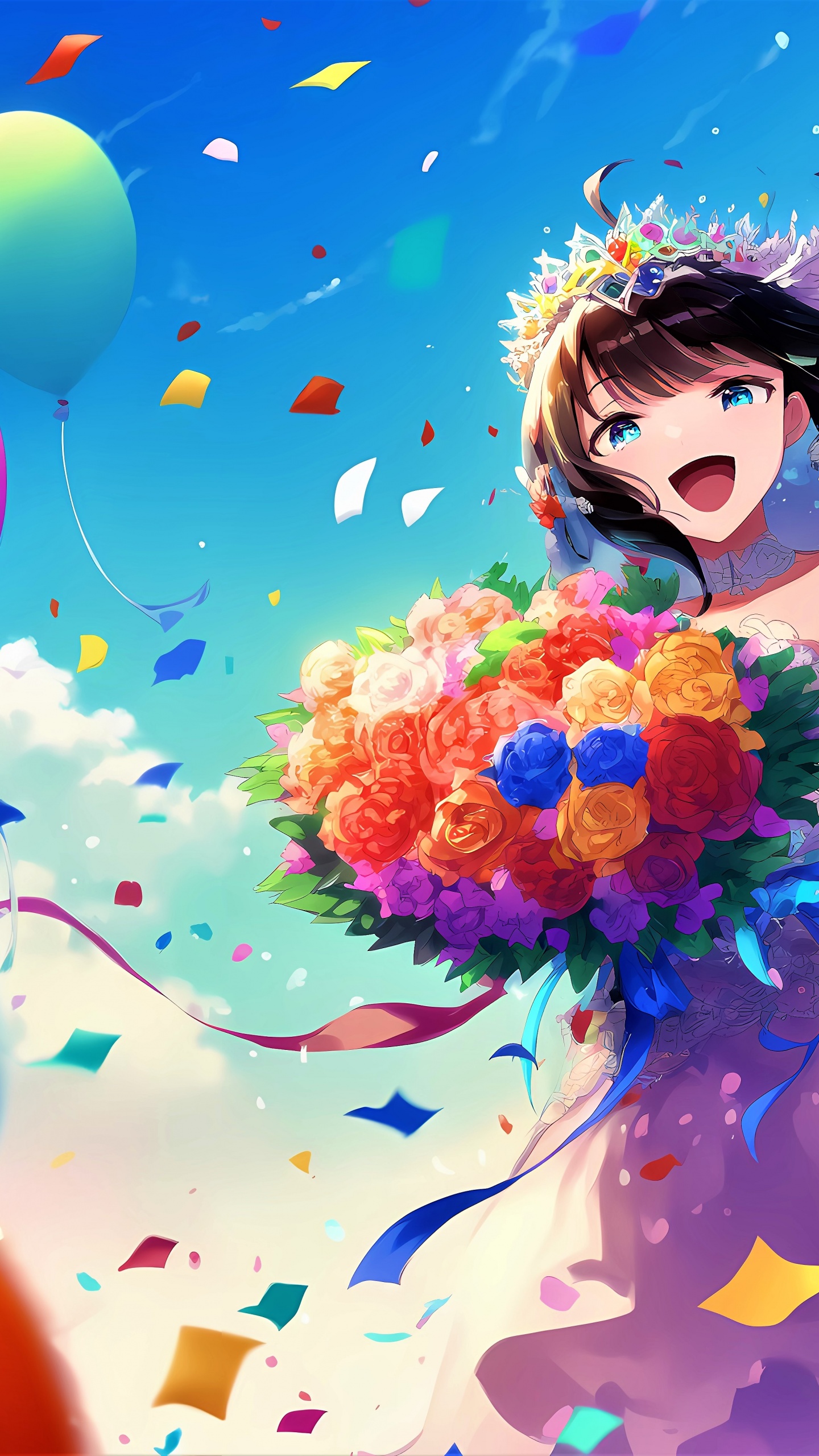 Beautiful Anime Girl Phone Wallpapers  Top Free Beautiful Anime Girl Phone  Backgrounds  WallpaperAccess