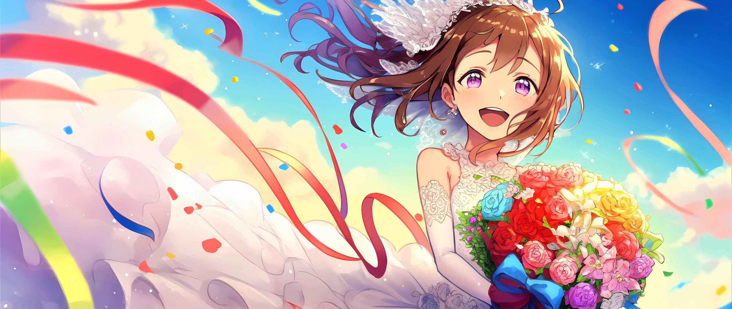 Anime Anime Girls Wallpaper - Resolution:2560x1080 - ID:1394670 - wallha.com