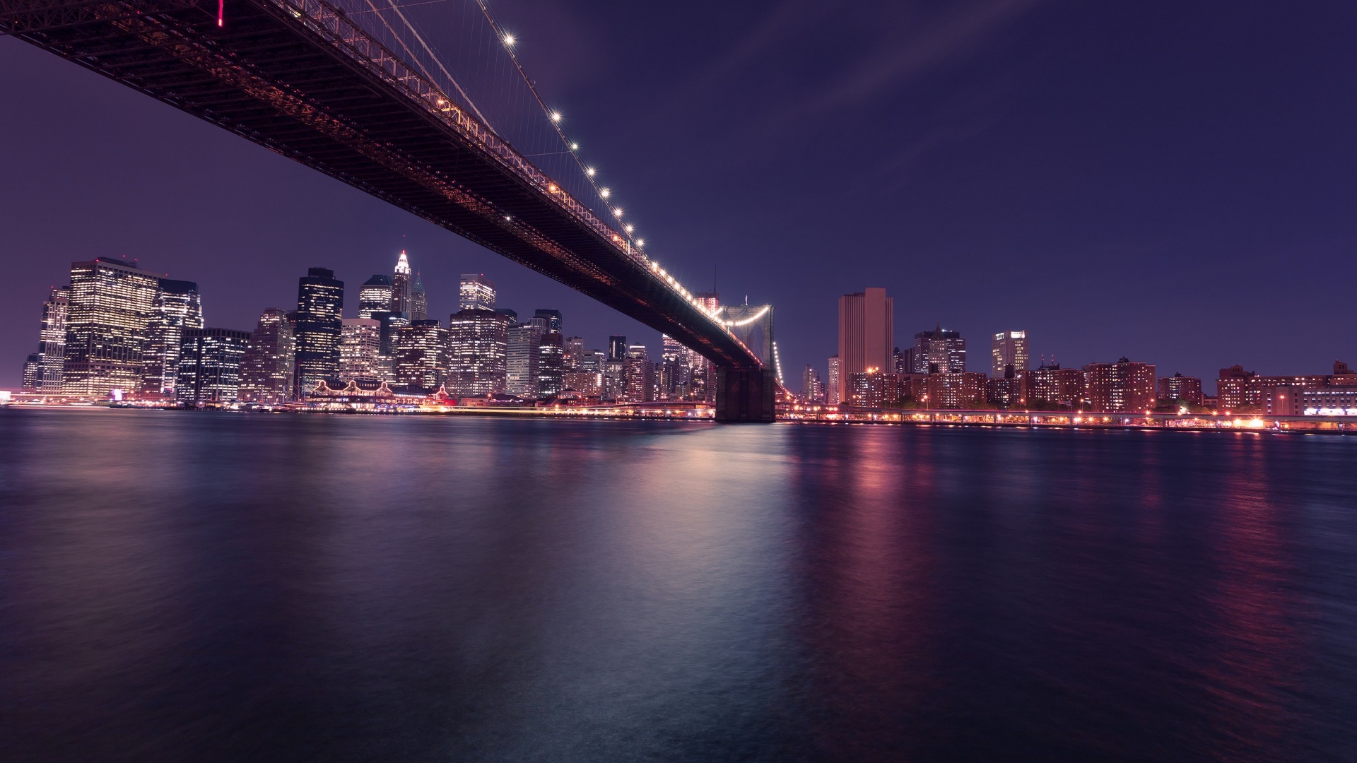 Brooklyn Bridge Wallpaper 4K, United States, New York