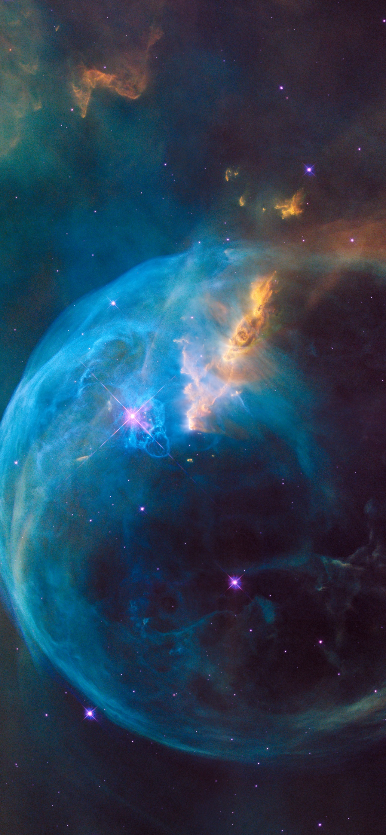 Bubble Nebula Wallpaper 4K, NGC 7635, Interstellar, Space, #8218