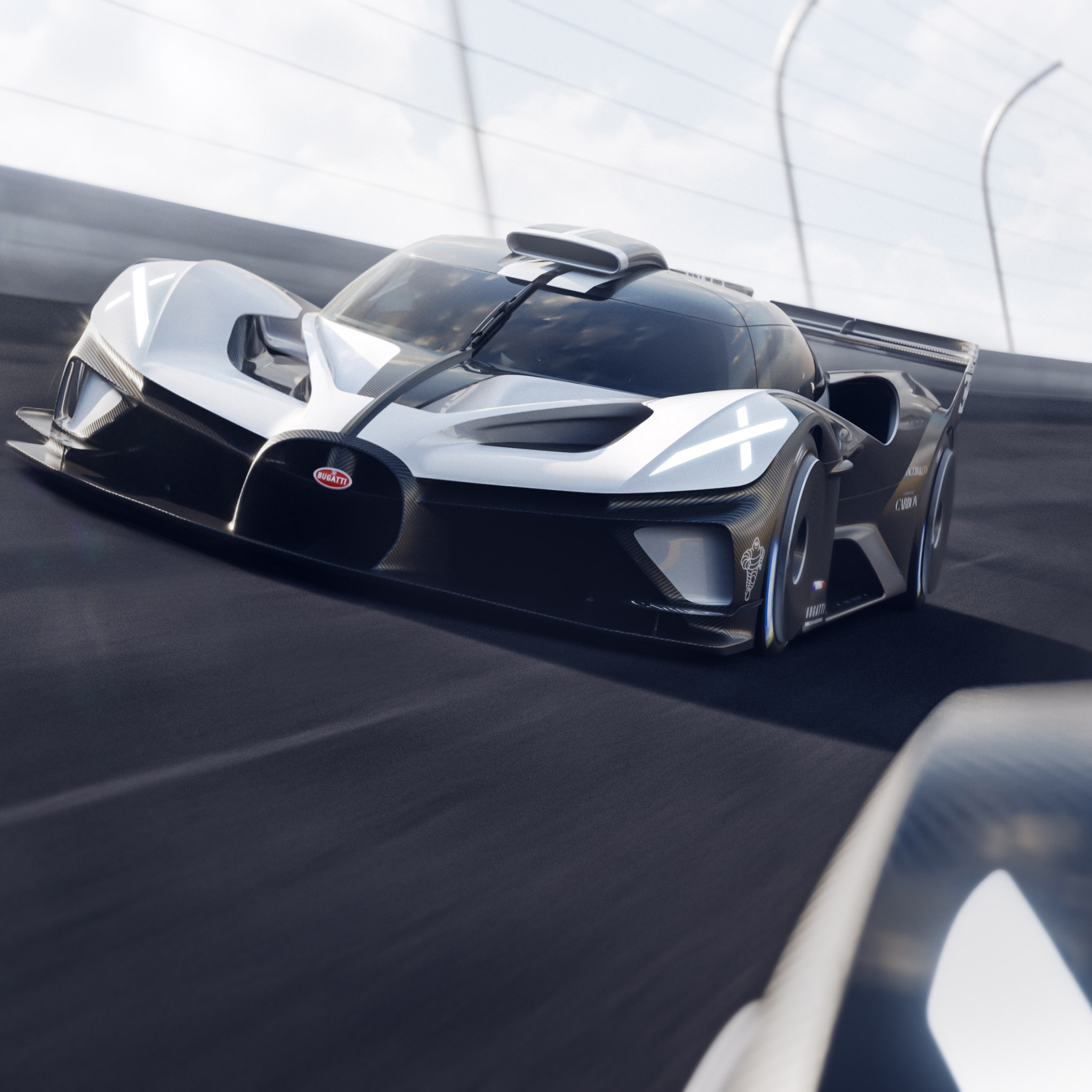 Bugatti Bolide Wallpaper 4K, Racing cars, Hyper Sports Cars
