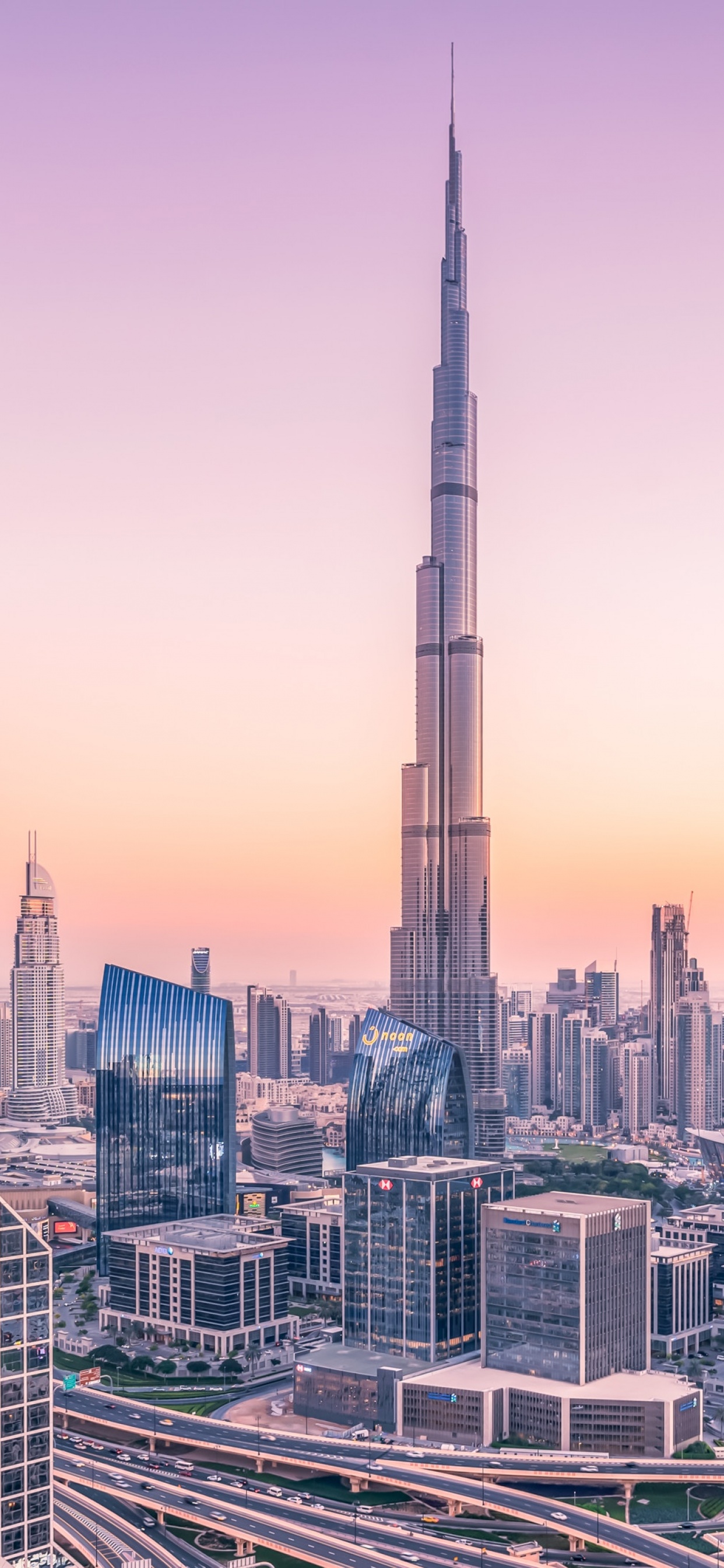 Burj Khalifa Wallpaper 4K, Dubai, Skyscraper, Cityscape