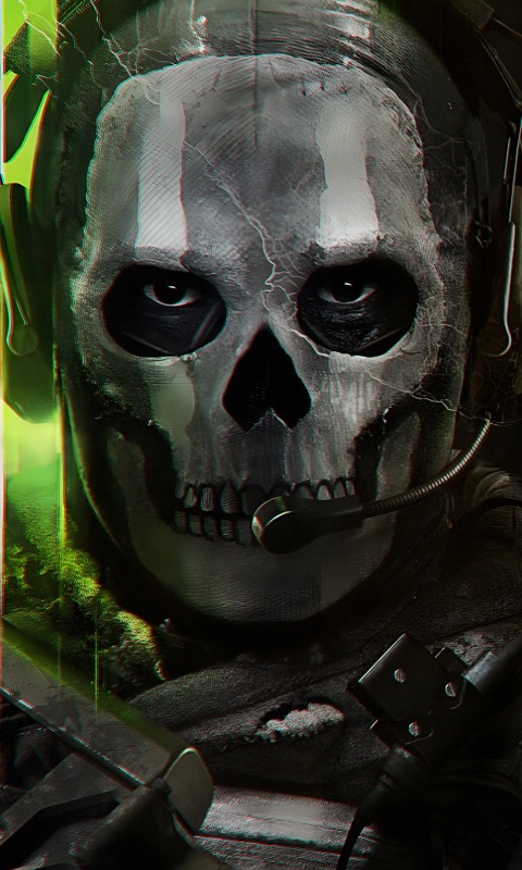 Call of Duty: Modern Warfare 2 Wallpaper 4K, Ghost, 2022 Games, Games, #8571