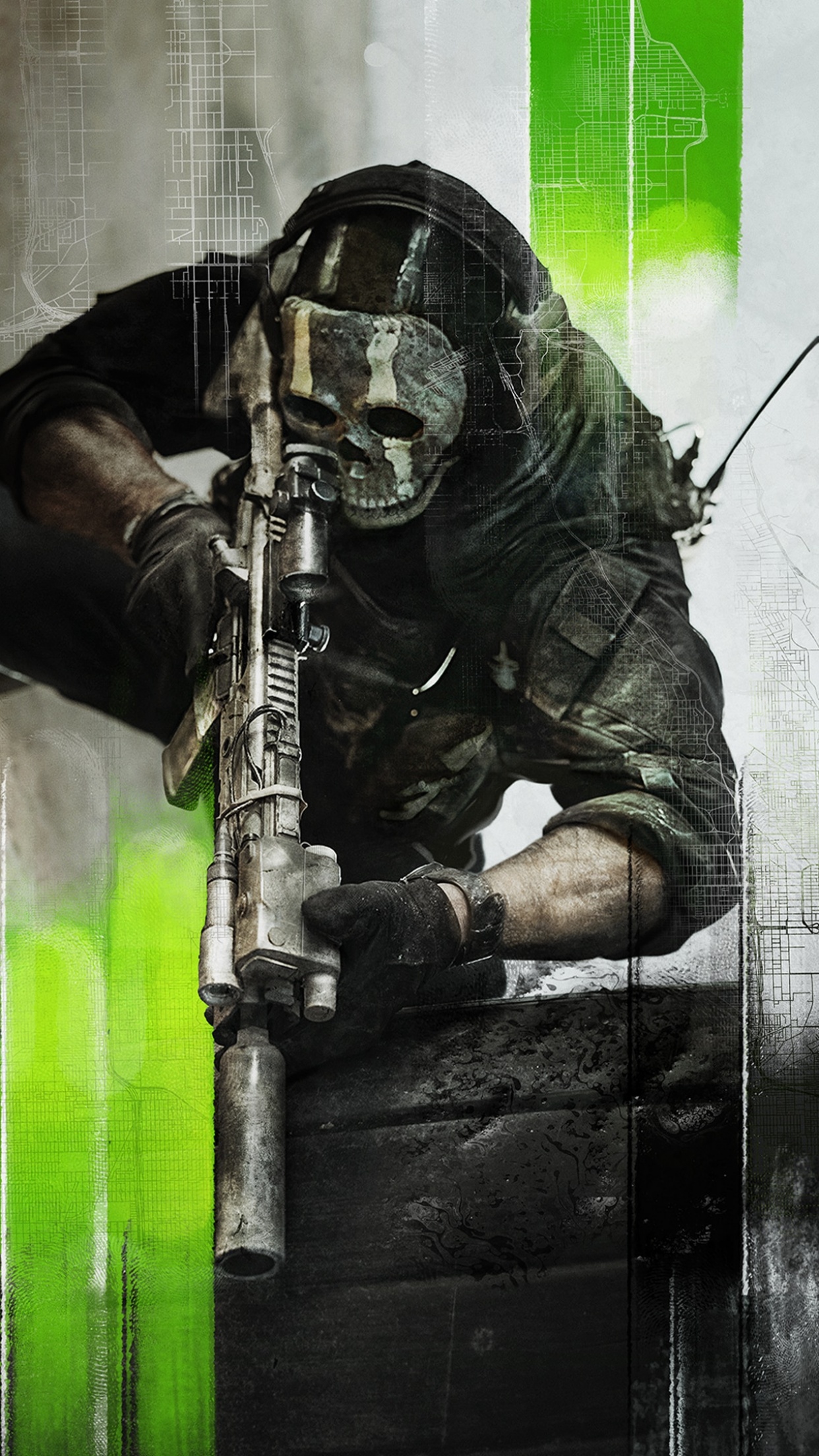 Call of Duty Modern Warfare 2 Wallpaper 4K War Zone Ghost 8542