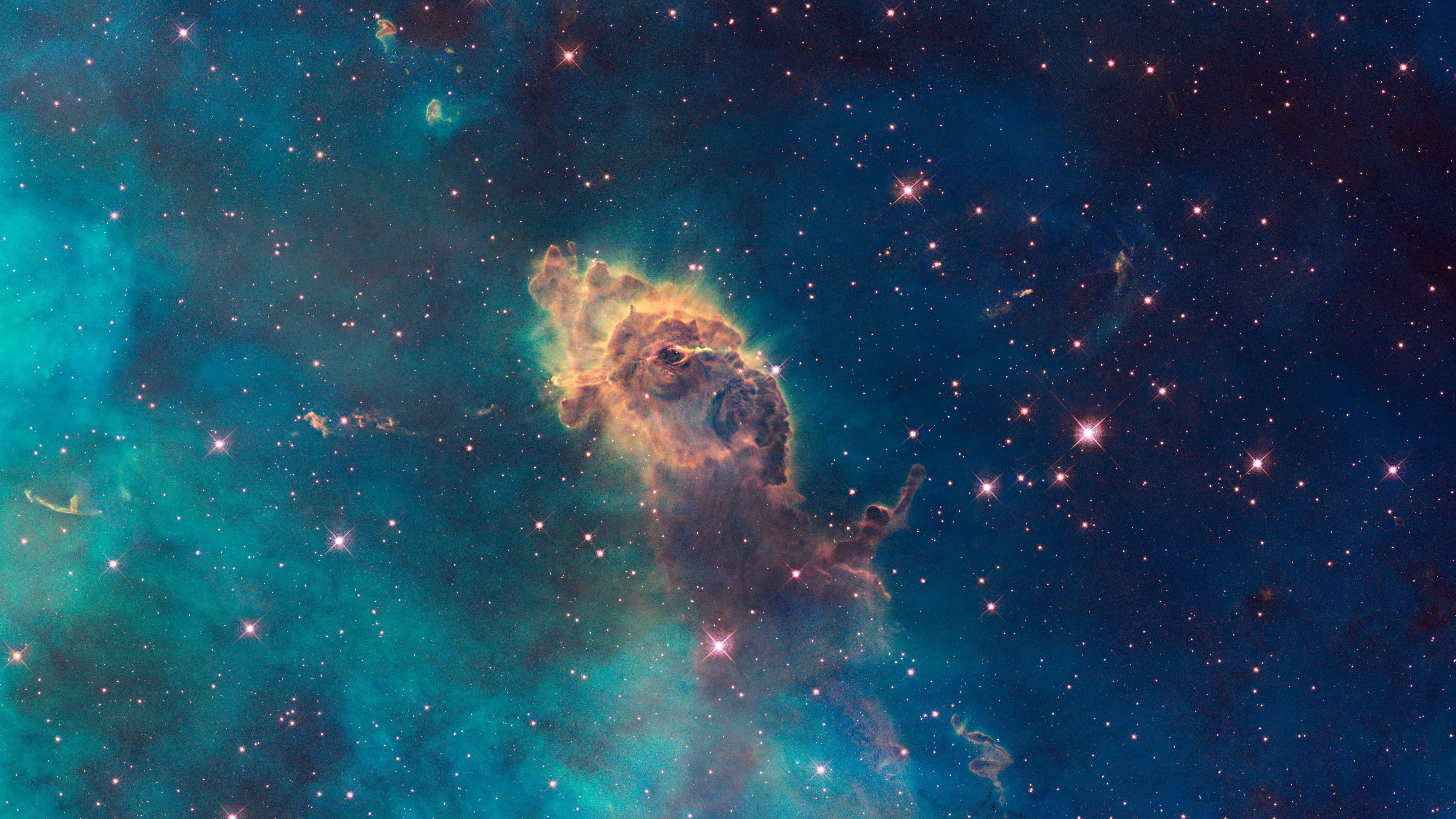 Carina Nebula Stars Space Wallpaper 8K #8301h