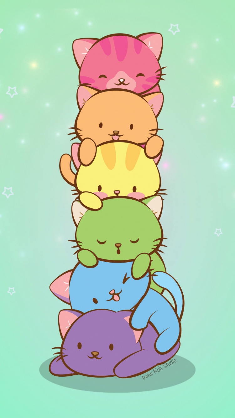 Cat pile Wallpaper 4K, Cute Kittens, Cute, #10088
