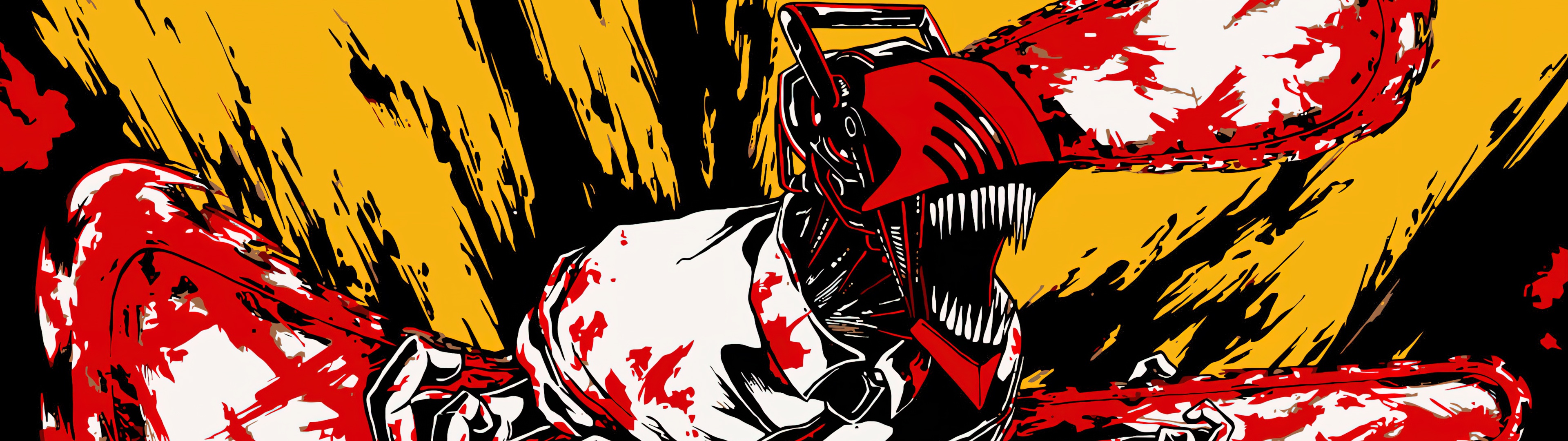 Chainsaw Man Wallpaper 4K, 2023, Manga series, 2022 Series