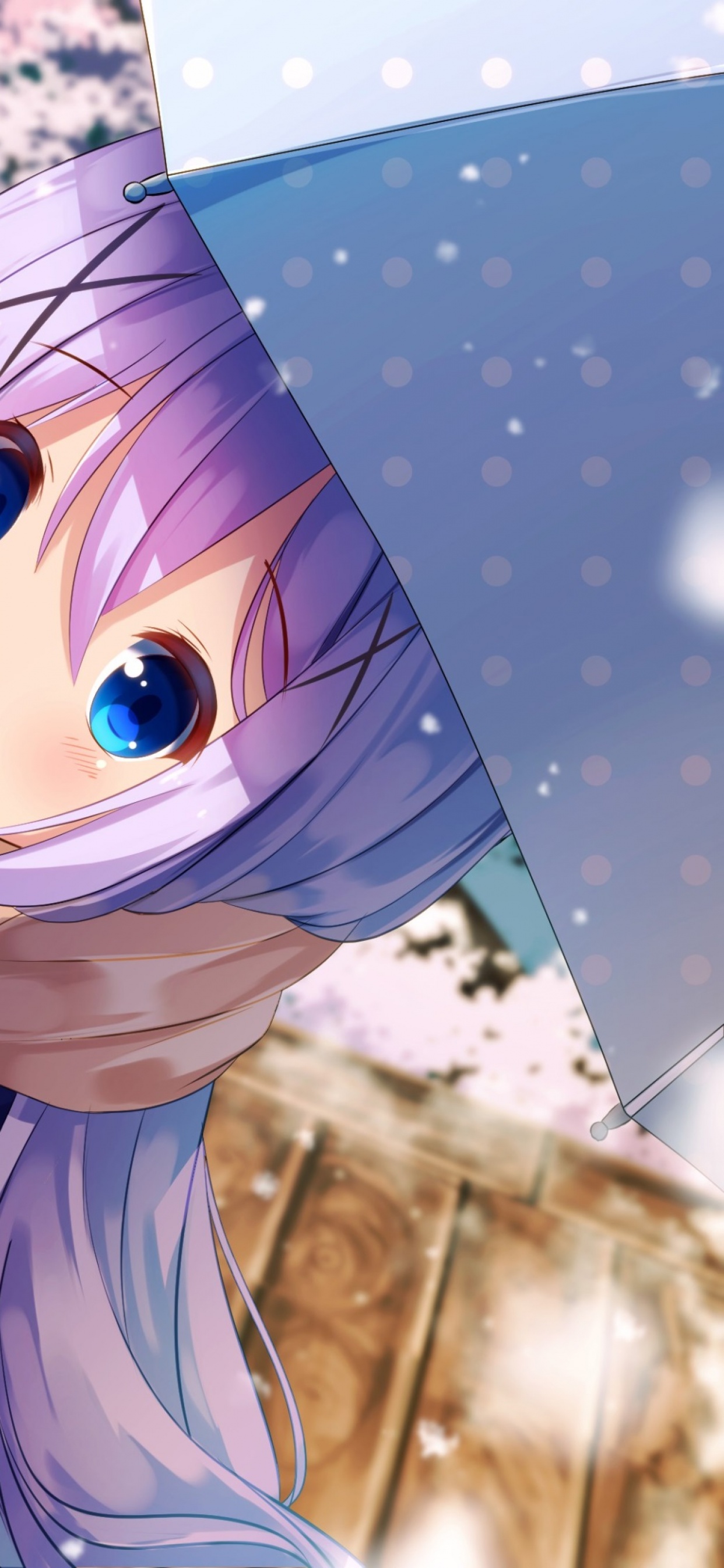 Chino Kafuu 4K Wallpaper, Anime girl, Cute, Spring, Graphics CGI, #2537