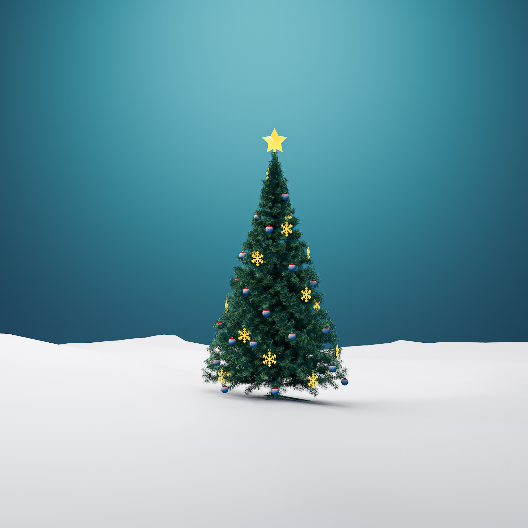 Christmas tree Wallpaper 4K, Christmas decoration, Celebrations/Christmas,  #1198