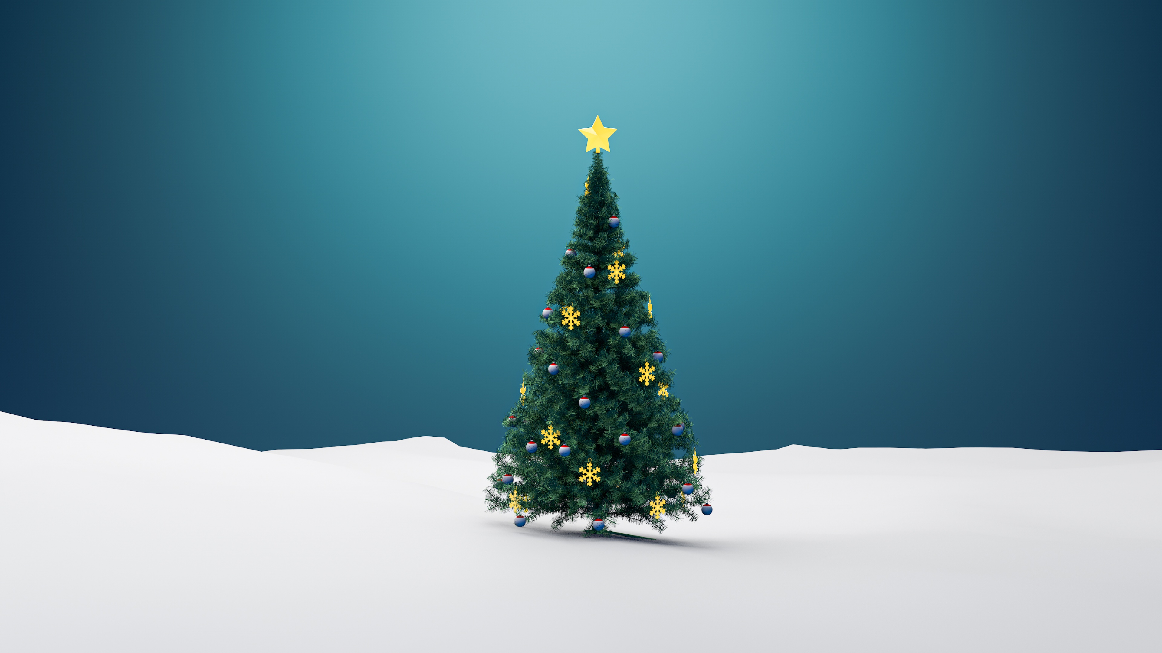 Christmas tree Wallpaper 4K, Christmas decoration, Celebrations/Christmas,  #1198