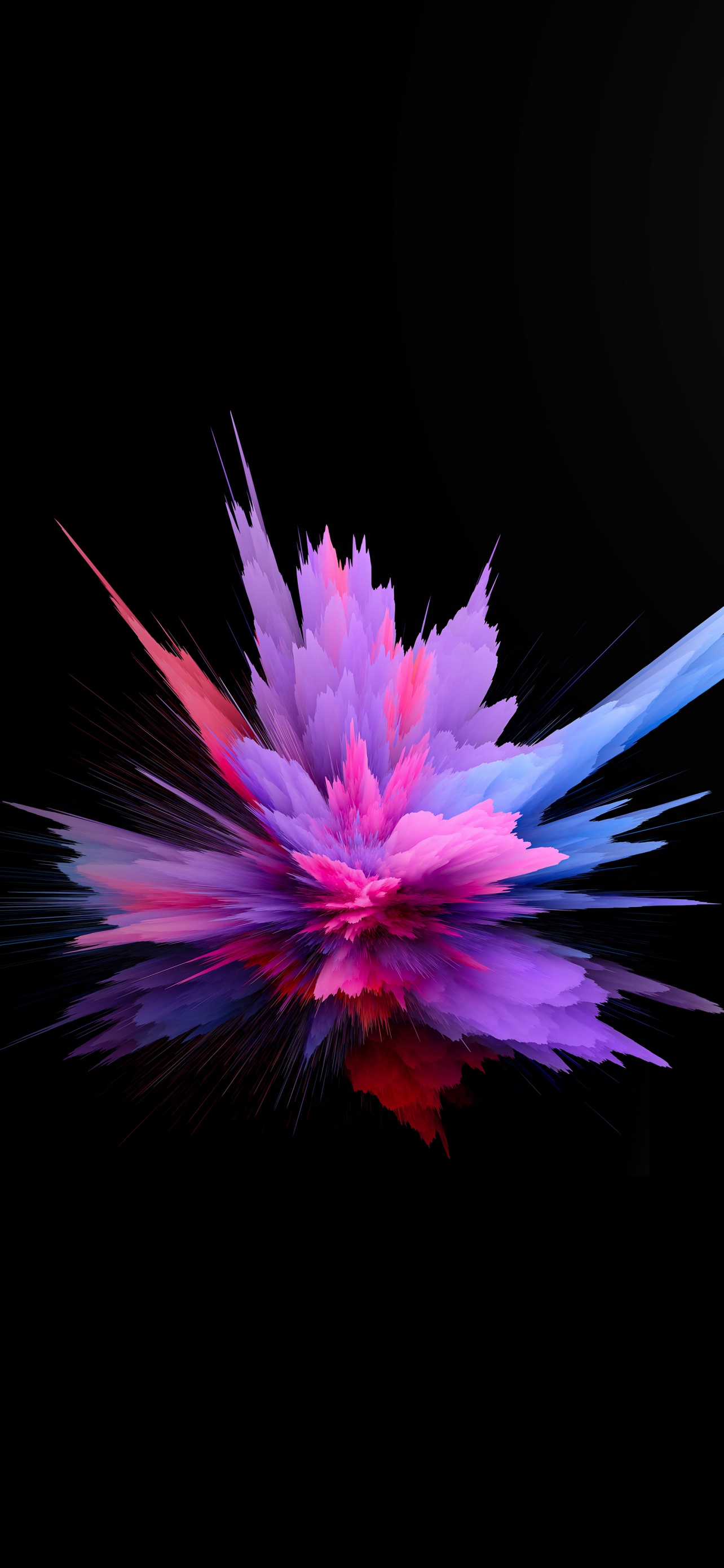 Color burst Wallpaper 4K Colorful Explosion CGI Cosmic 6671