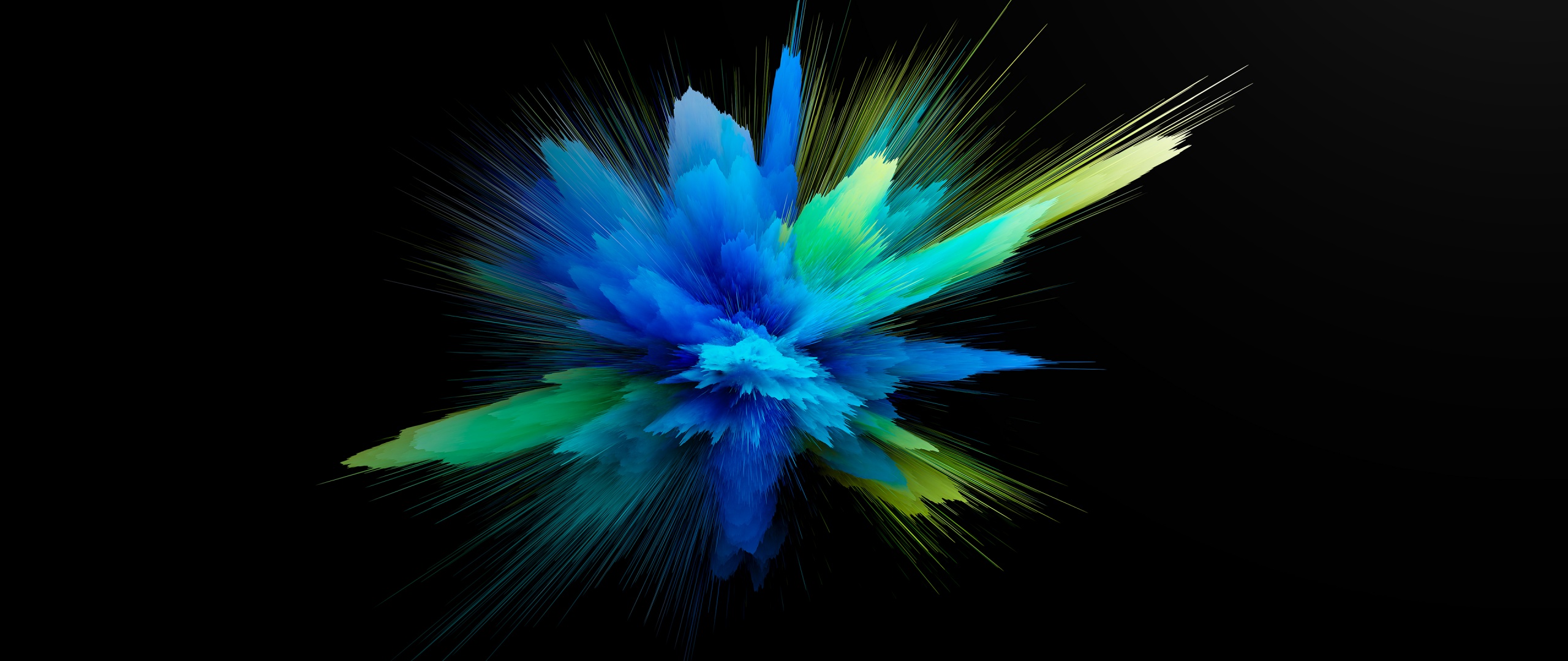 Color burst Wallpaper 4K, Colorful, Explosion, Abstract, #6667