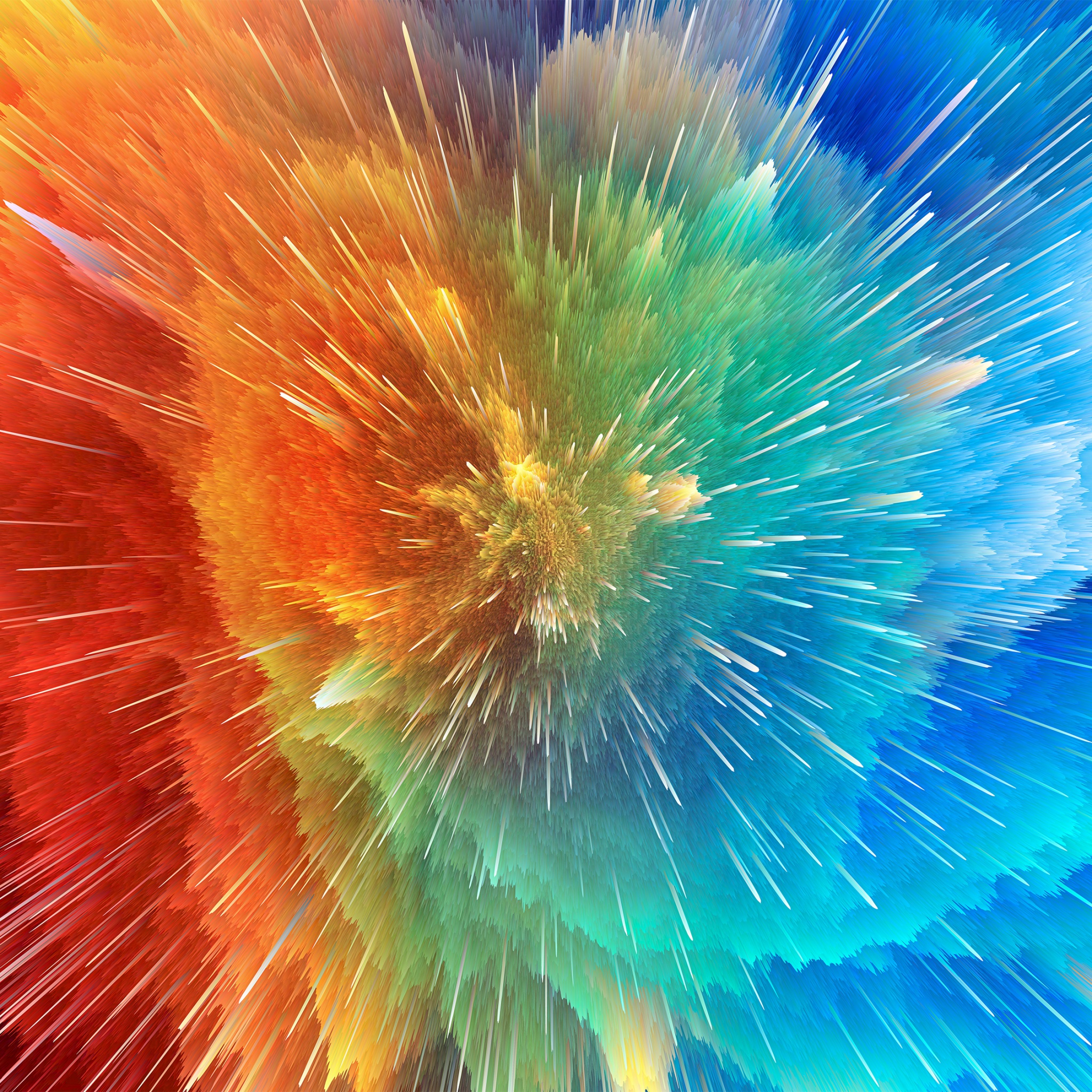 Color explosion Wallpaper 4K, Color splash, Beautiful, Abstract, #8422