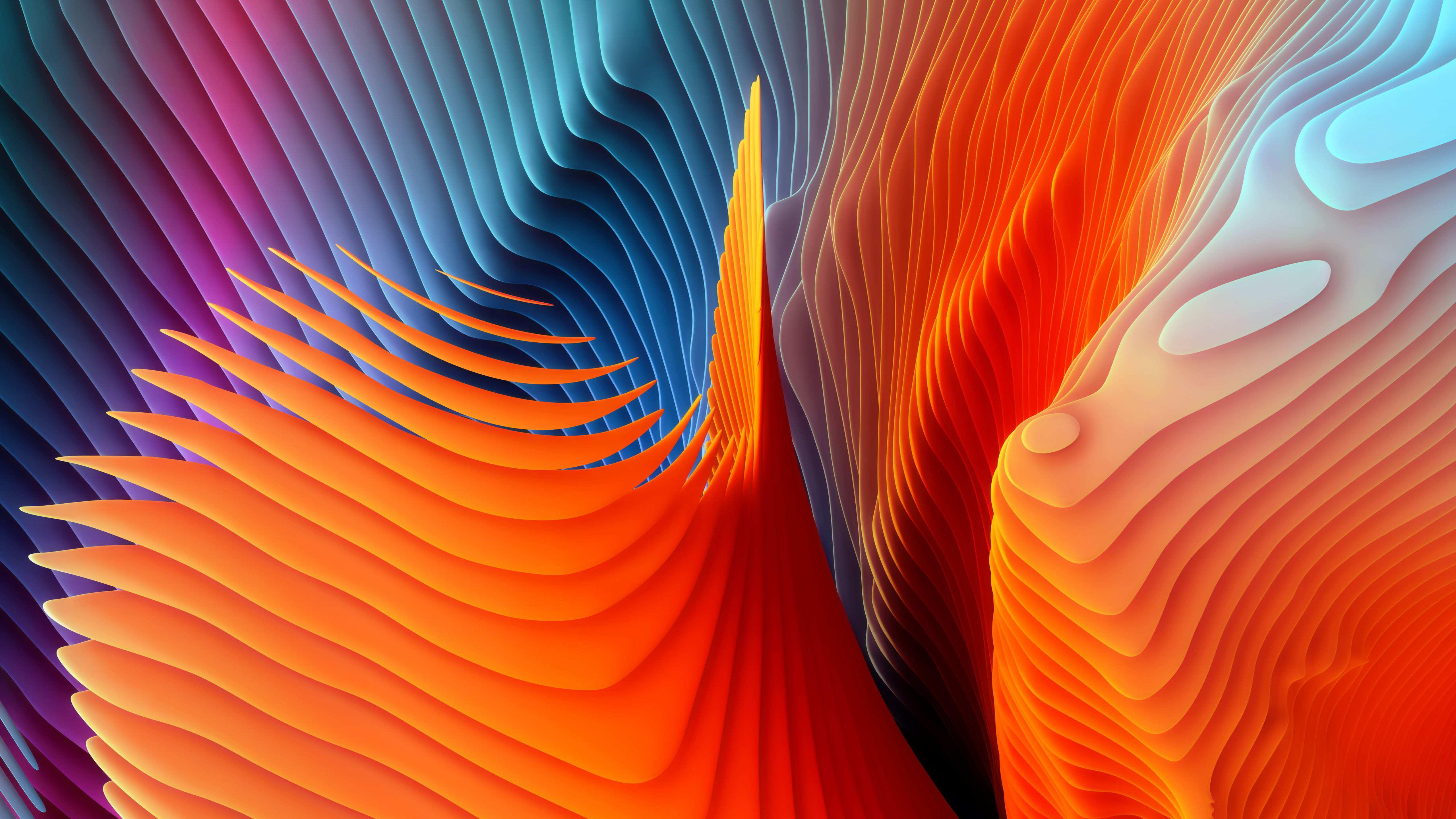 3D background Wallpaper 4K, 8K, Colorful abstract, 5K
