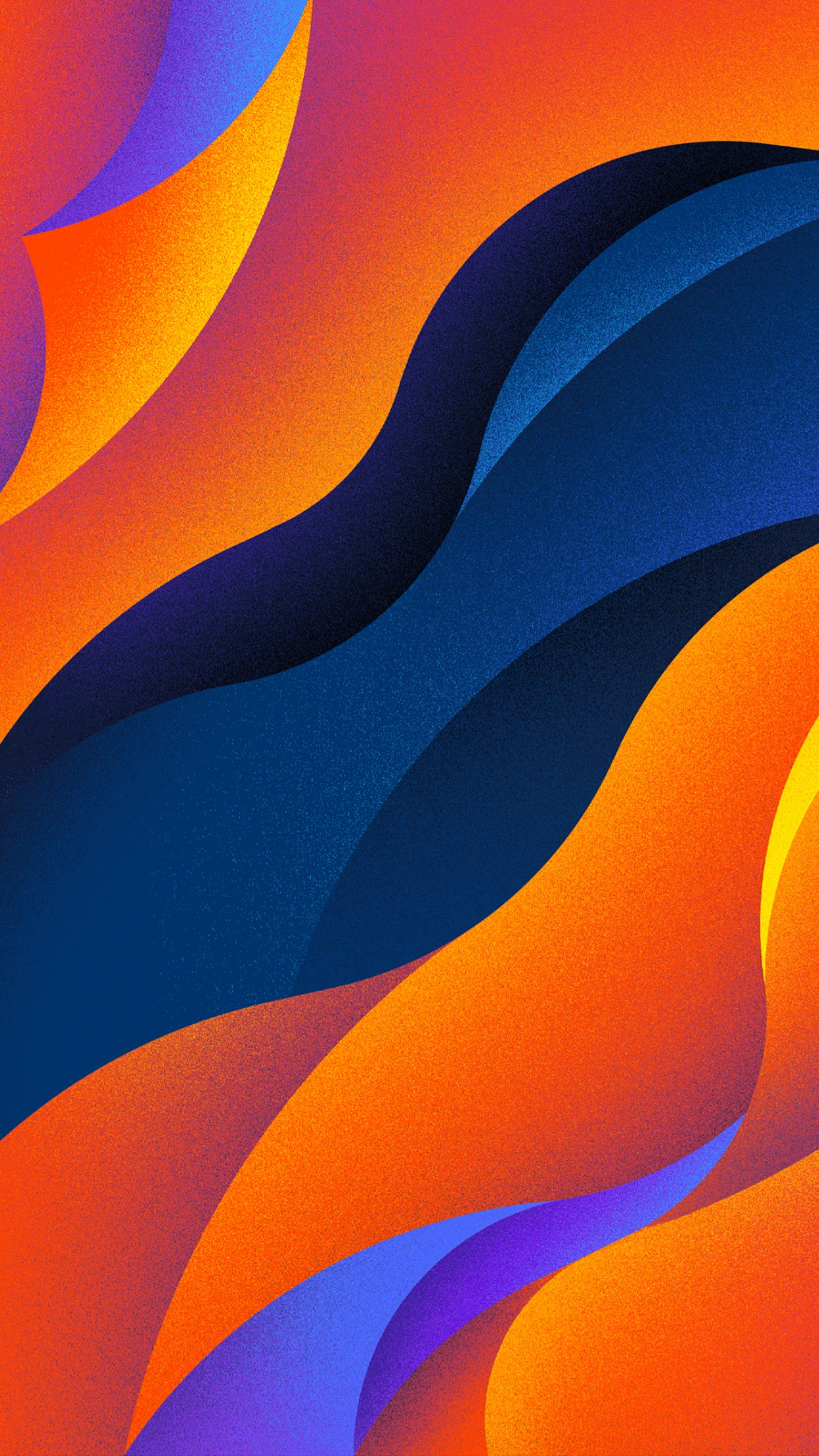 Simple two color abstract blue colorfull gradient orange pattern  purple HD phone wallpaper  Peakpx