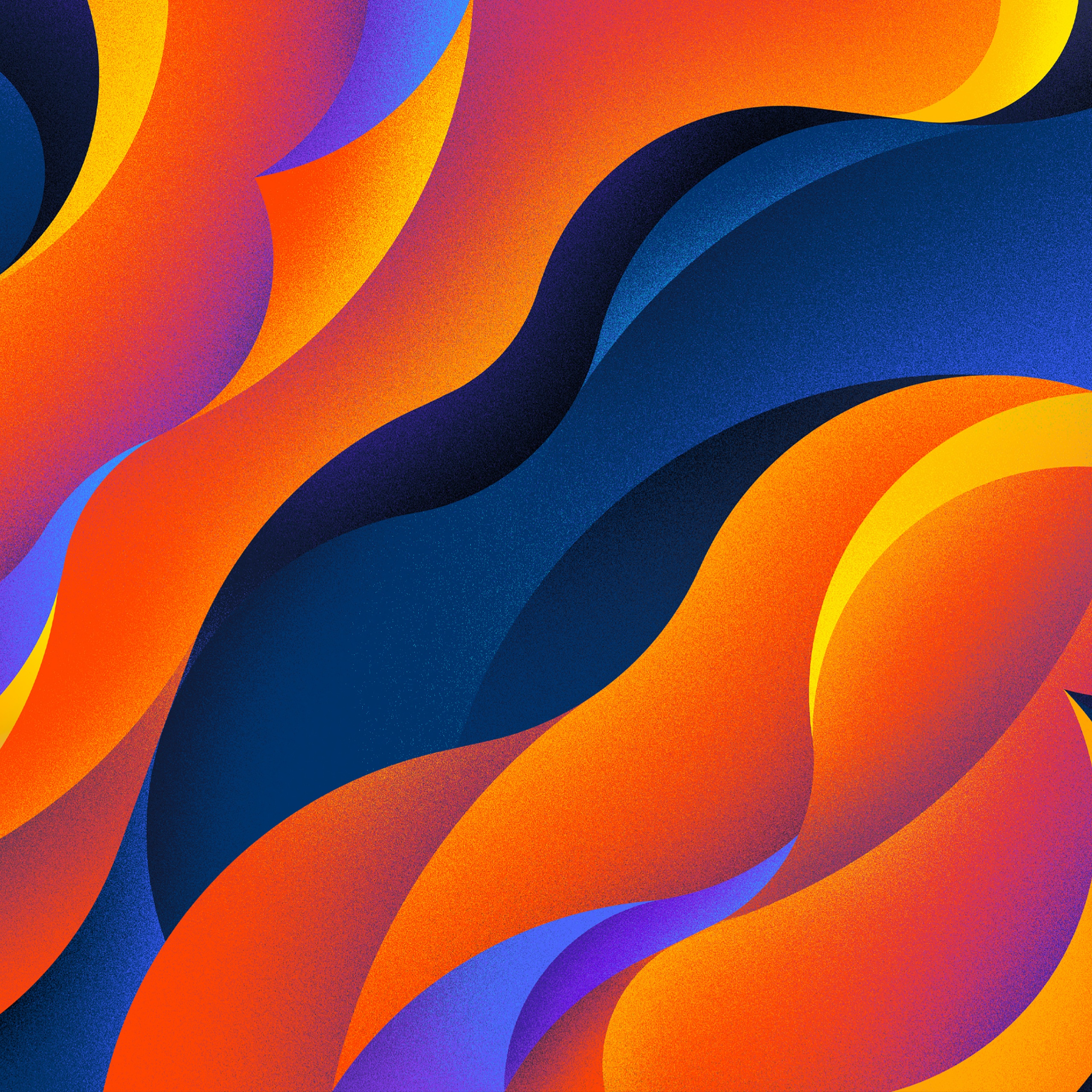 Colorful background Wallpaper 4K, Texture, Multicolor, Orange, #3104