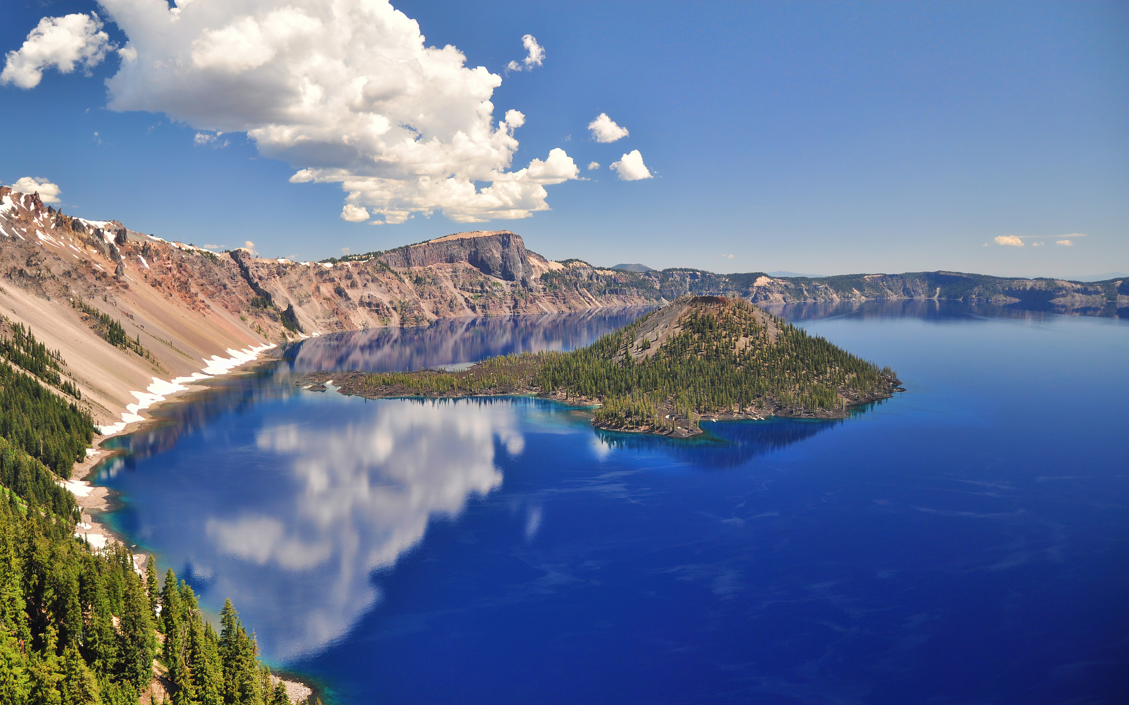 Тремя крупнейшими озерами. Озеро Крейтер, Орегон, США. Озеро Крейтер, штат Орегон. Кратер Лейк Орегон. Озеро Крейтер остров.