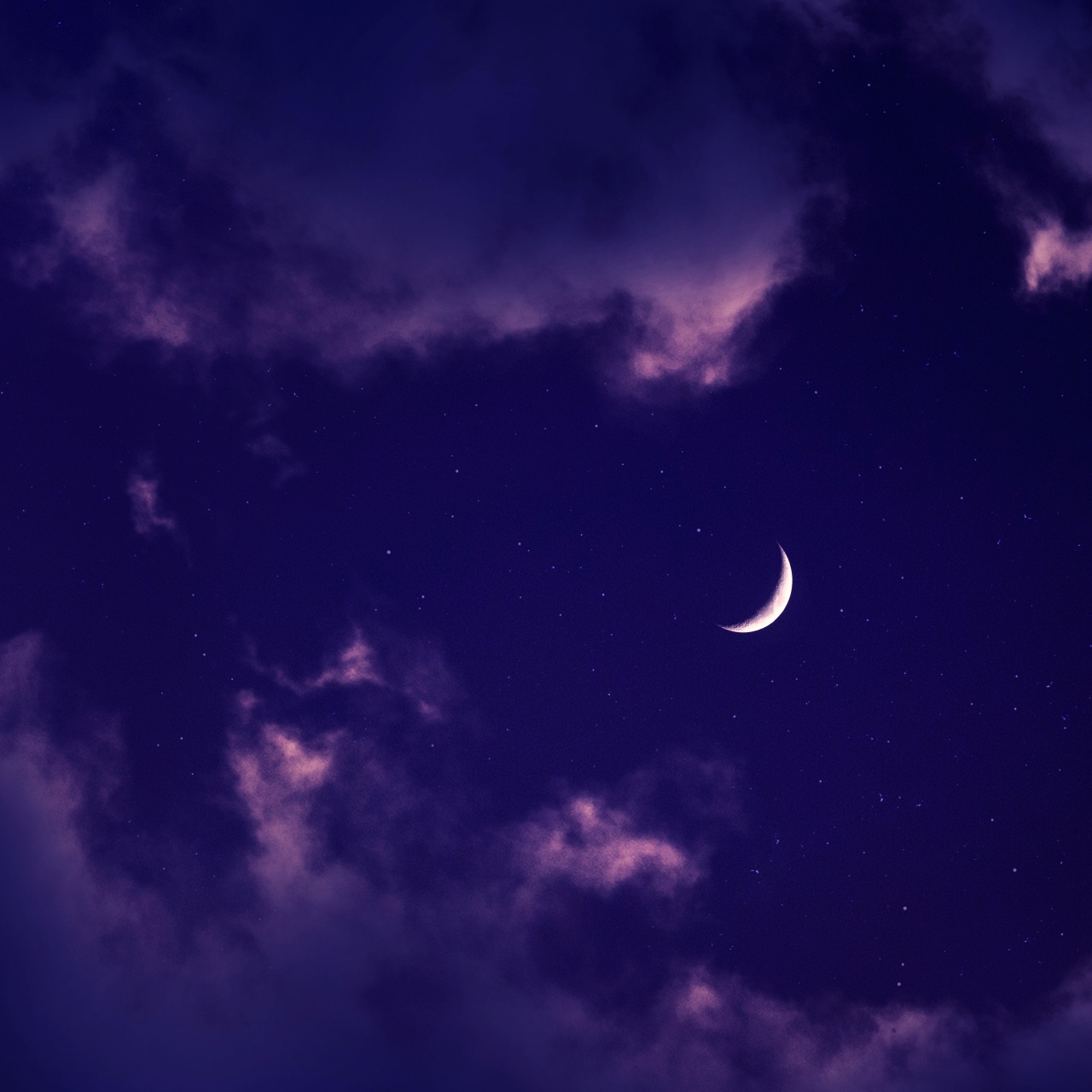 night sky moon tumblr