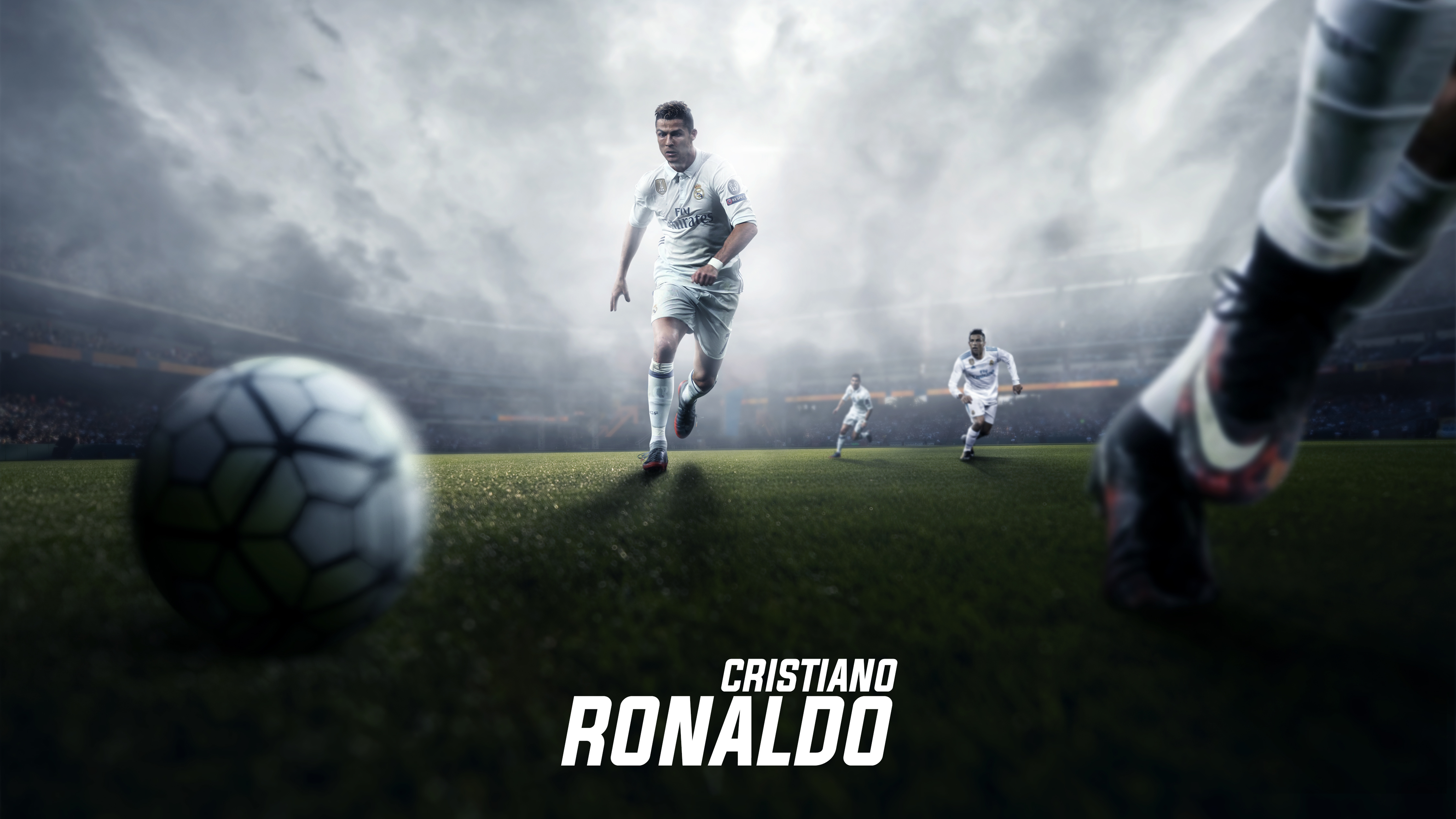 Cristiano Ronaldo Wallpaper 4K, Real Madrid CF, Sports, #10041