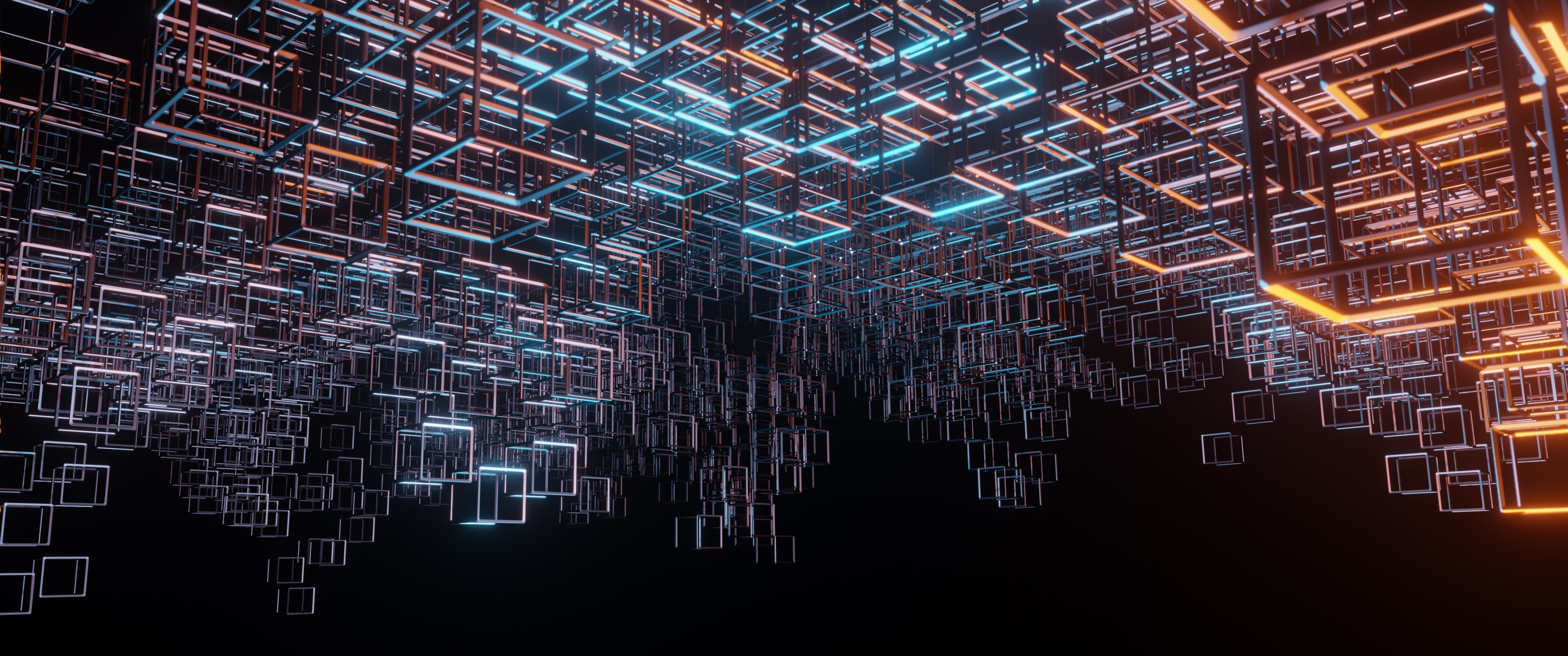Cubes Wallpaper 4K, Structure, Abstract, #2655