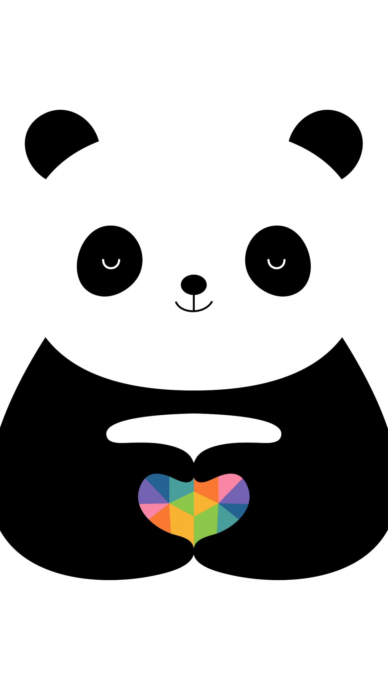 Cute Panda Face Seamless Wallpaper Stock Illustration - Download Image Now  - Animal, Animal Body Part, Animal Head - iStock