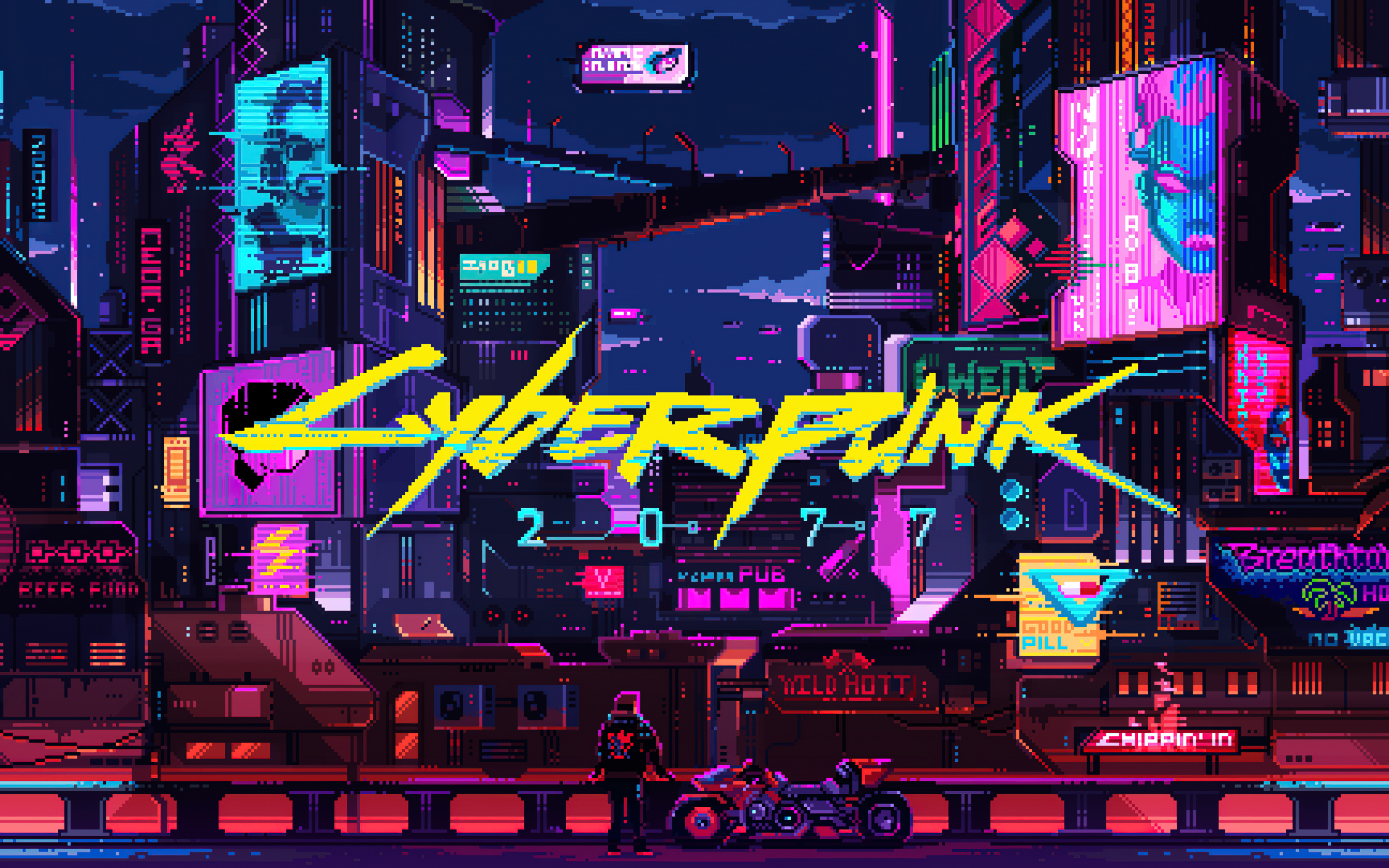 Download wallpaper: Cyberpunk 2077 2 1440x900