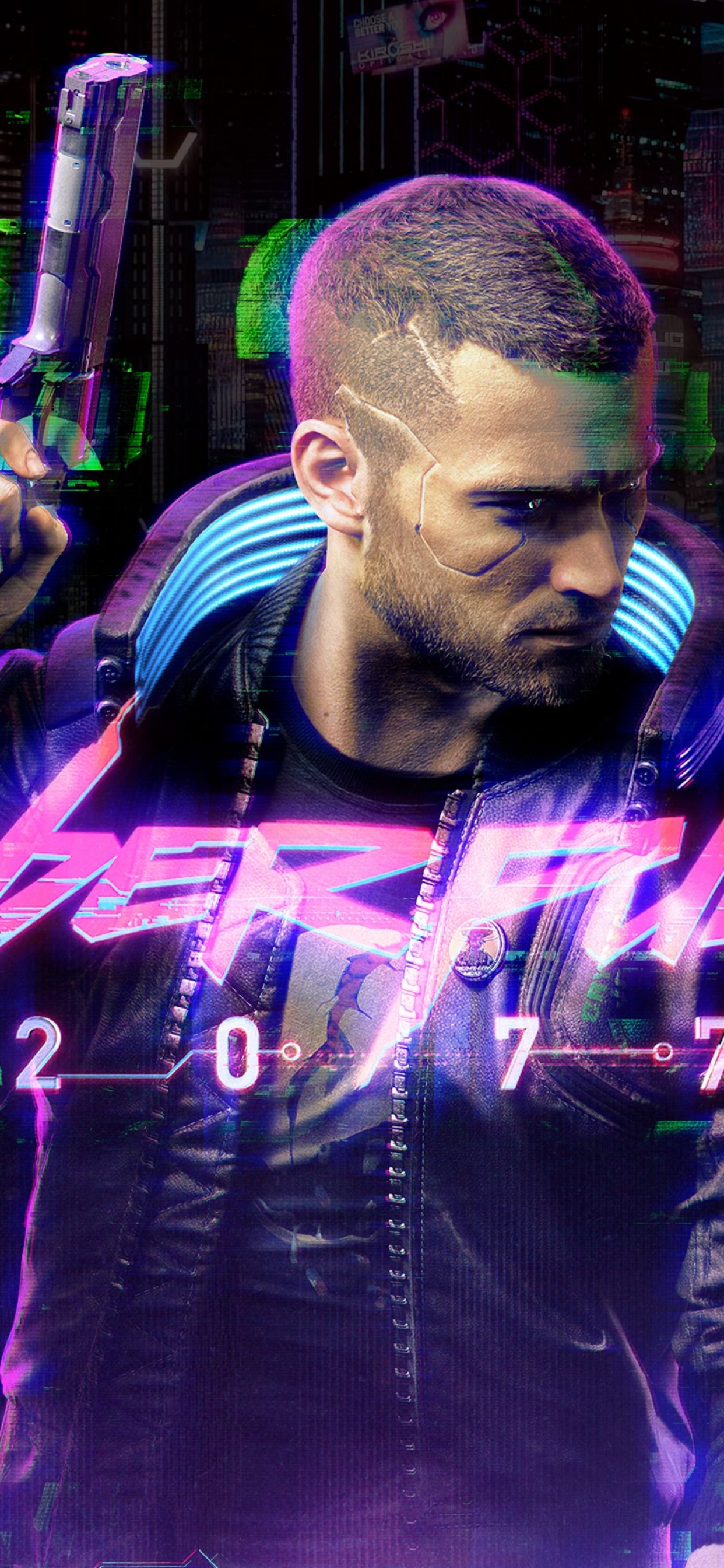 Cyberpunk 2077 Wallpaper 4K Character V Neon Xbox Series X Xbox One 