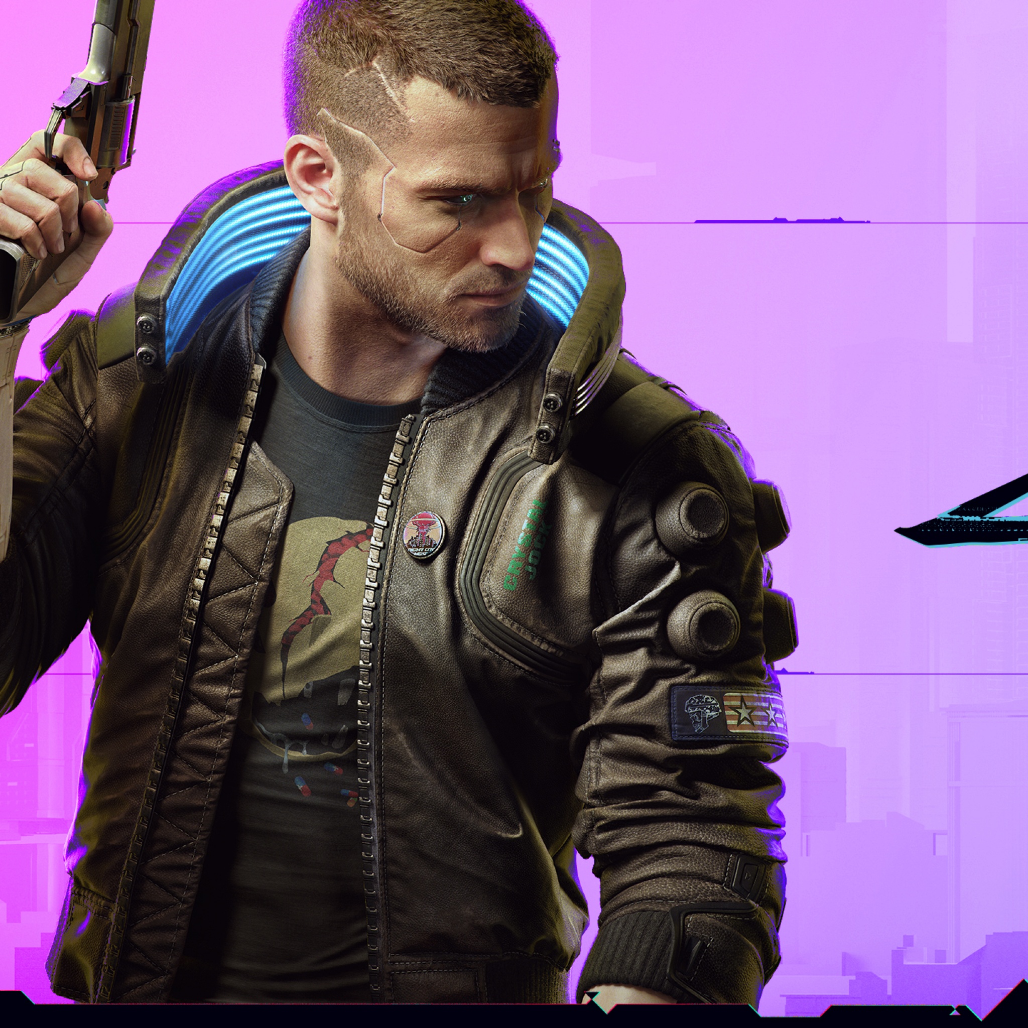 Cyberpunk 2077 4K Wallpaper, Character V, Xbox Series X, Xbox One