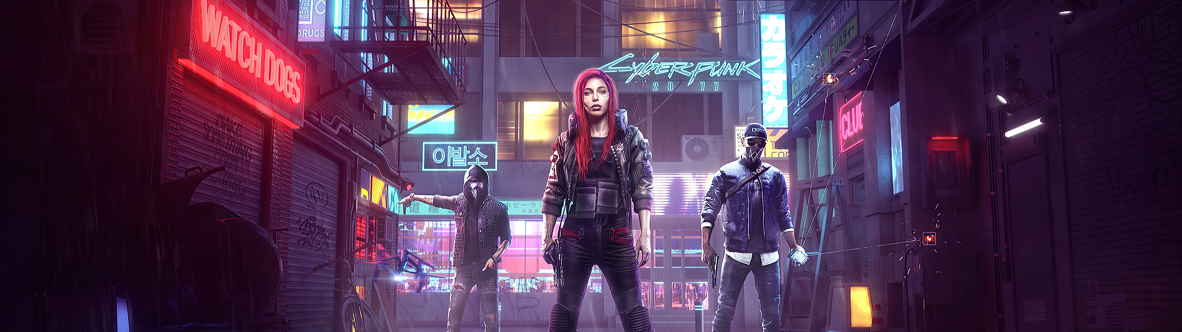 Cyberpunk store wallpaper hd