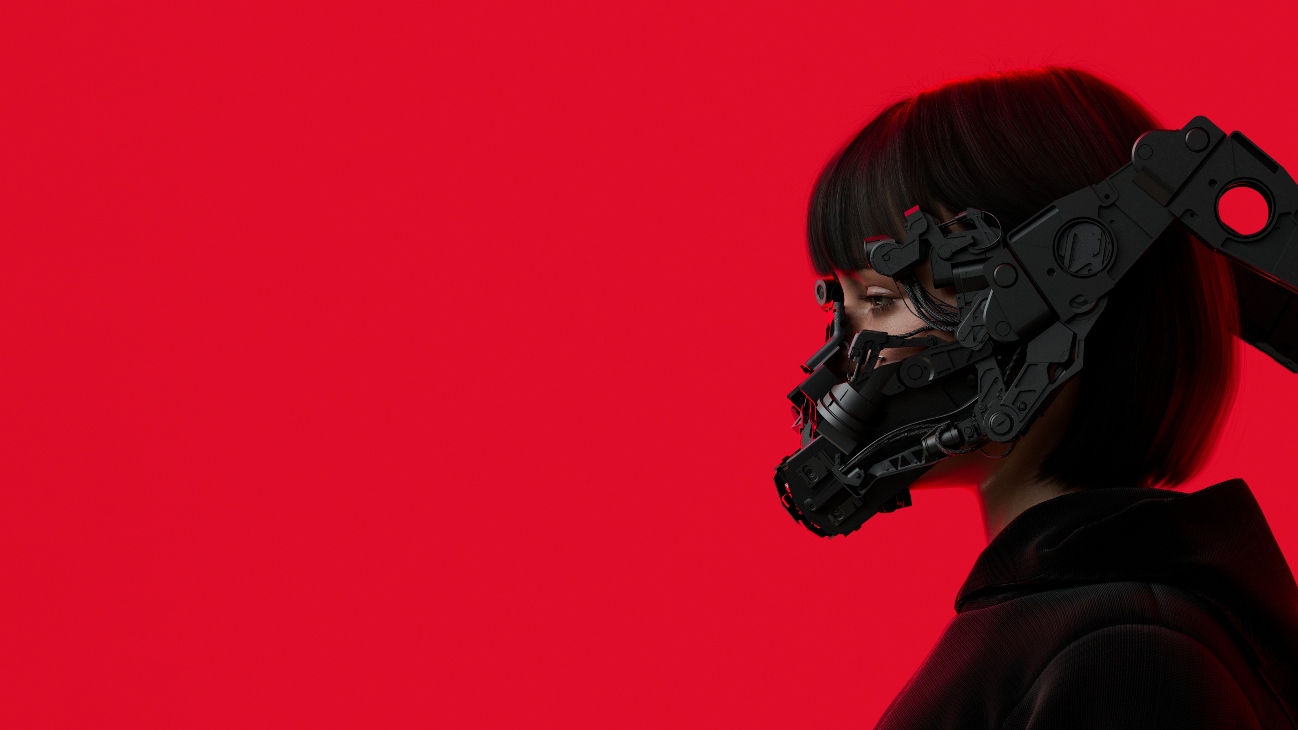 Cyberpunk Wallpaper 4K, Destiny 2, Black background, 5K