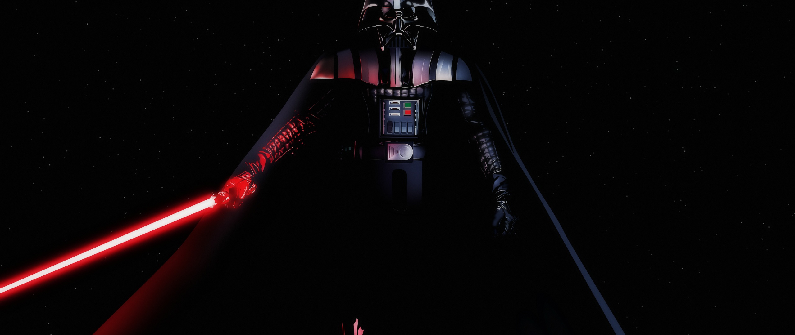 Darth Vader Wallpaper 4K, Black background, Graphics CGI, #4971