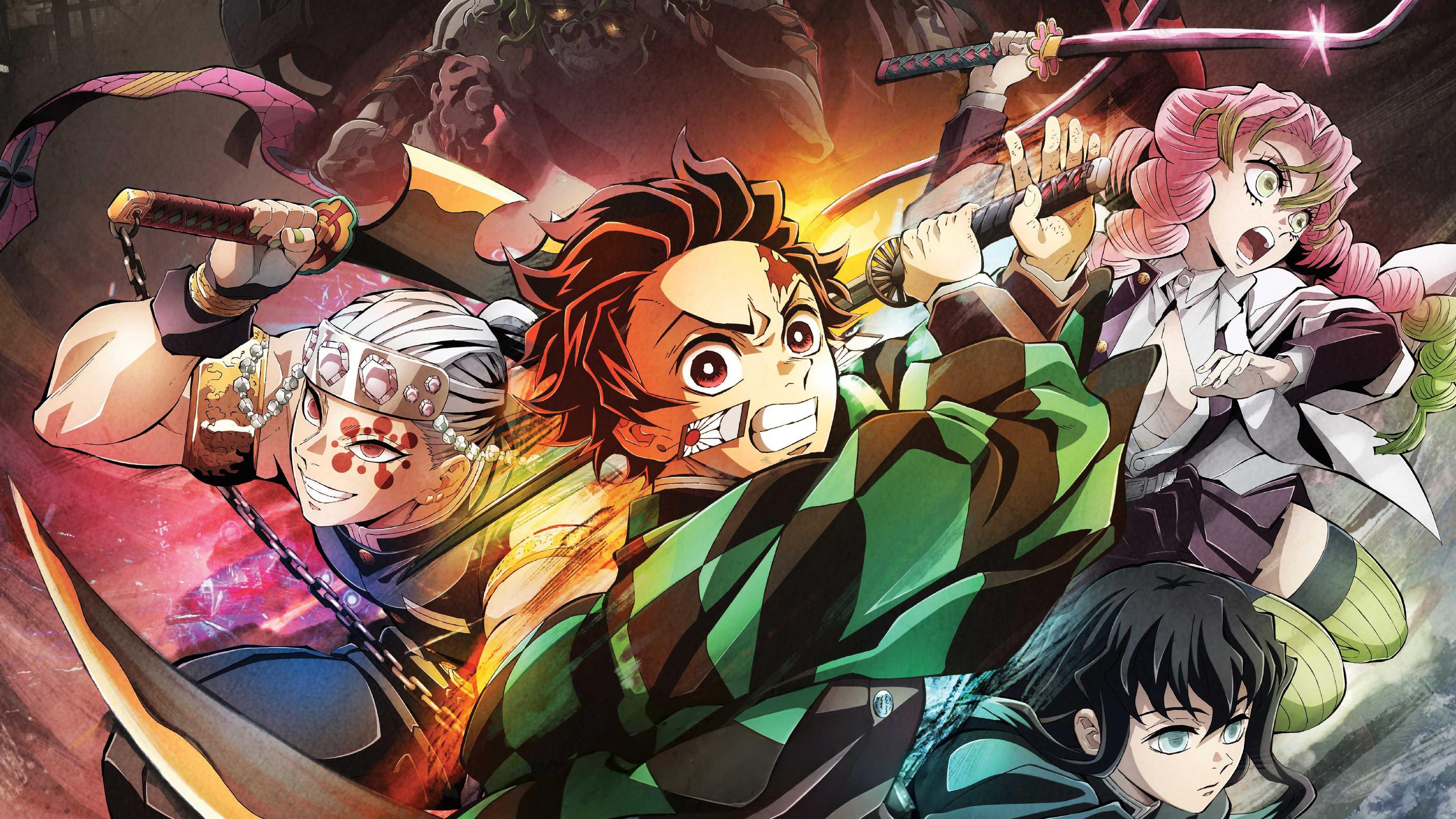 Anime Wallpaper Crossover Demon Slayer Kimetsu No Yaiba Dragon Ball   Wallpaperforu