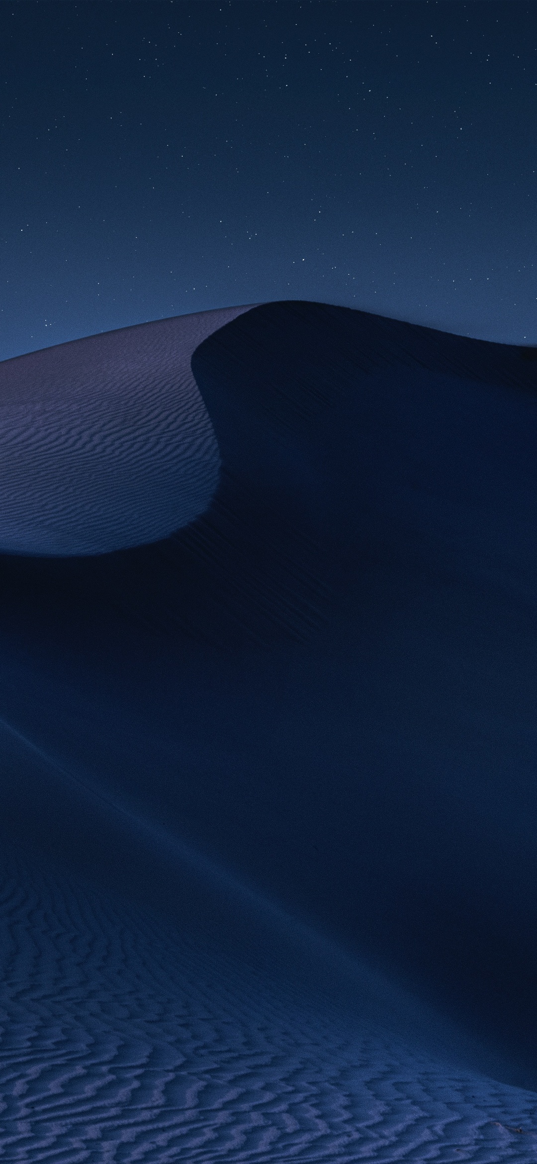 Abu Dhabi Wallpaper 4K, Desert, Sand Dunes, Night