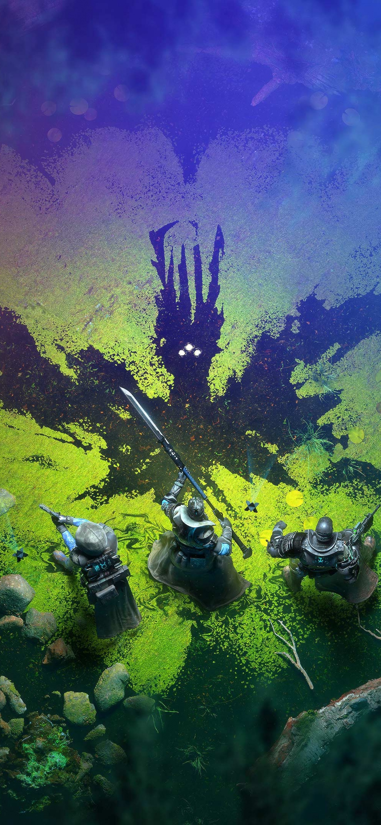 Destiny 2 The Witch Queen Wallpaper 4k Deluxe Edition Titan Hunter Warlock Games 6644