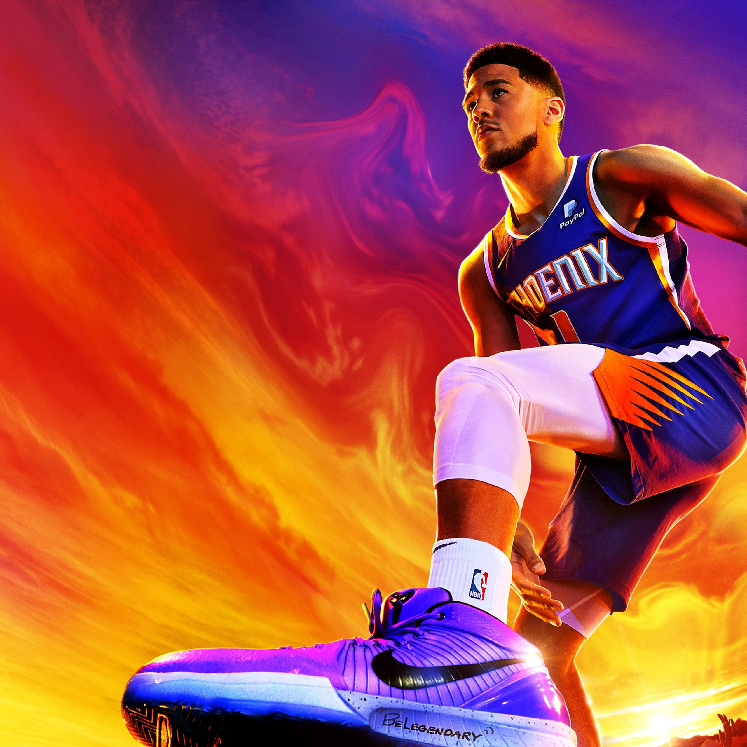 Devin Booker Wallpaper 4K, NBA 2K23, Basketball game