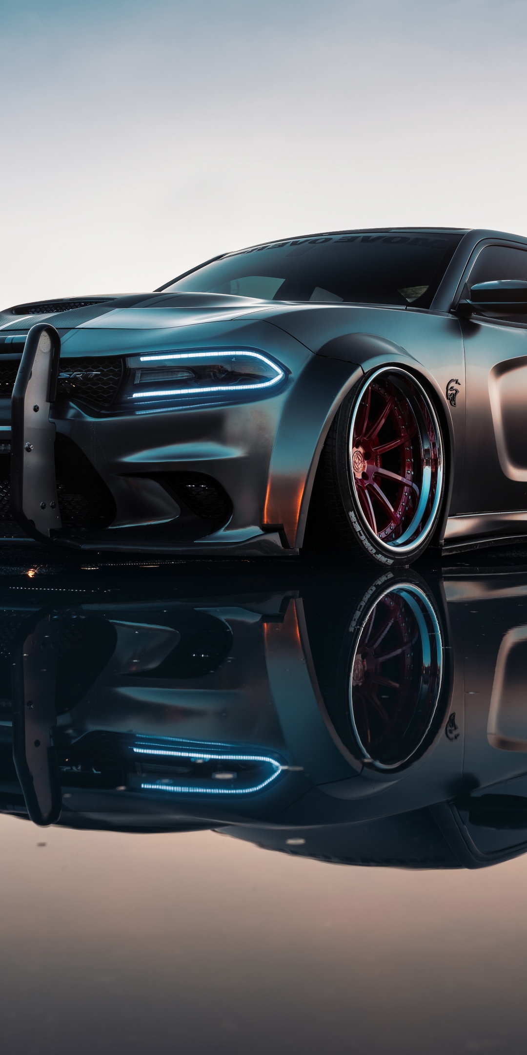 Dodge Charger SRT Hellcat 2019 iPhone XS iPhone 10 iPhone X    Background and Hellcat Logo HD phone wallpaper  Pxfuel