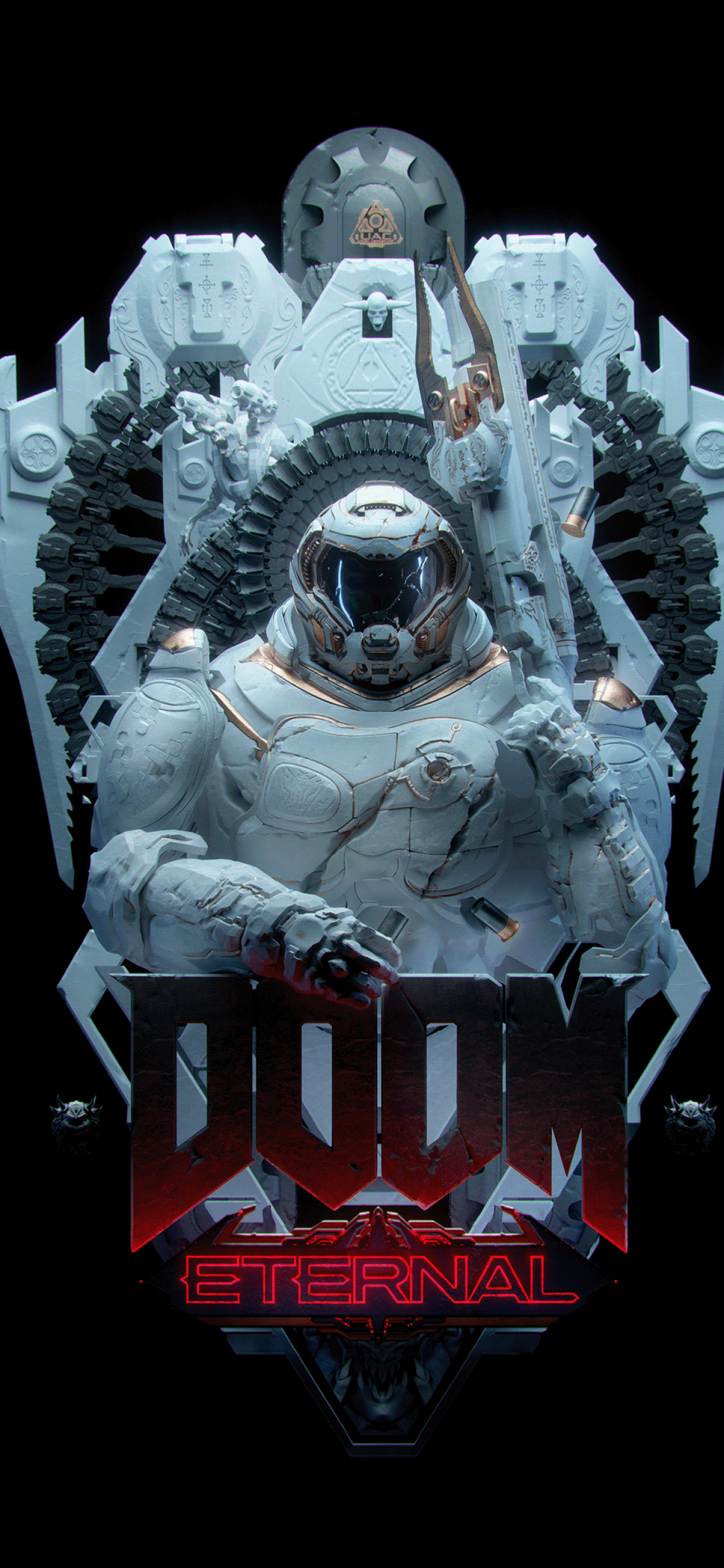 Doom Eternal Wallpaper 4K AMOLED Doomguy Doom Slayer 7618
