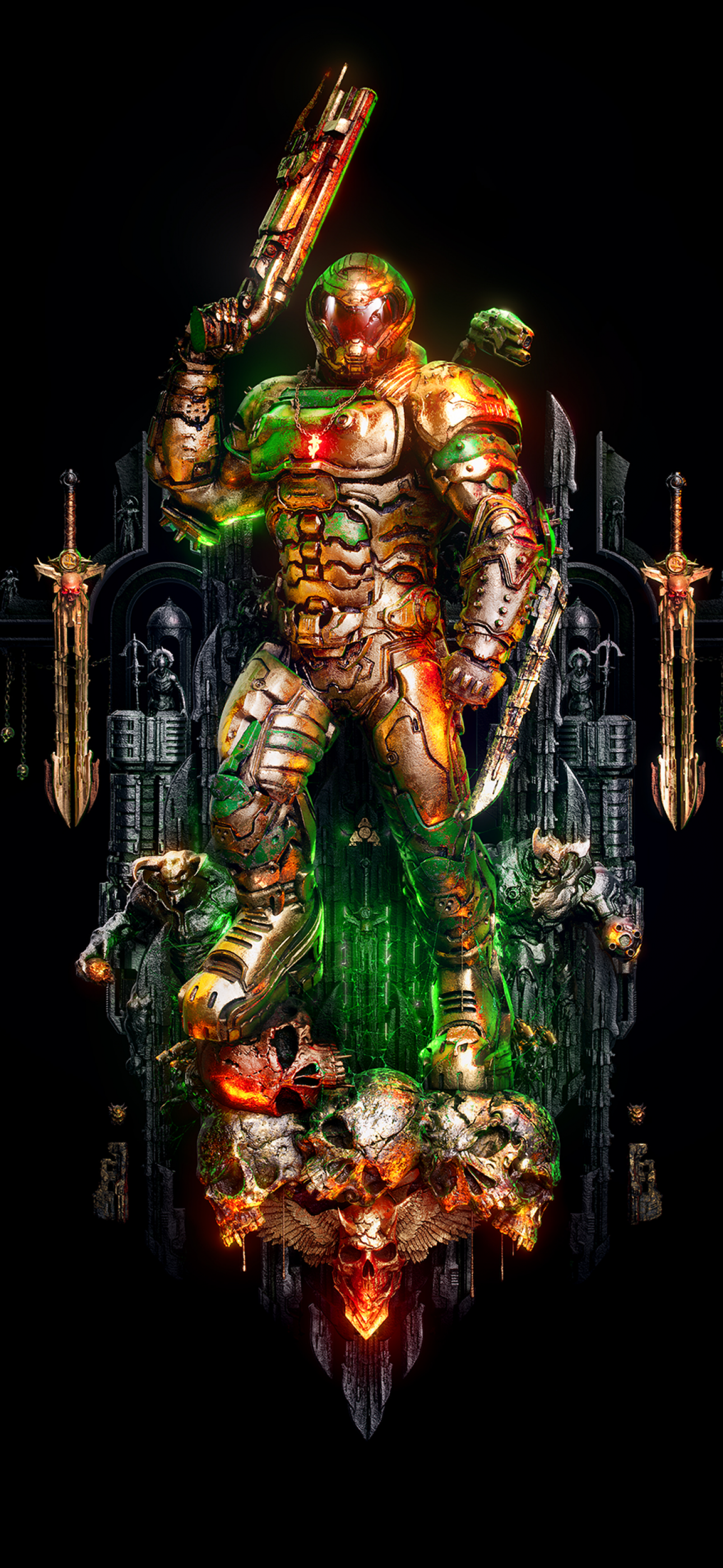 Download Doom Slayer Hero Wallpaper  Wallpaperscom