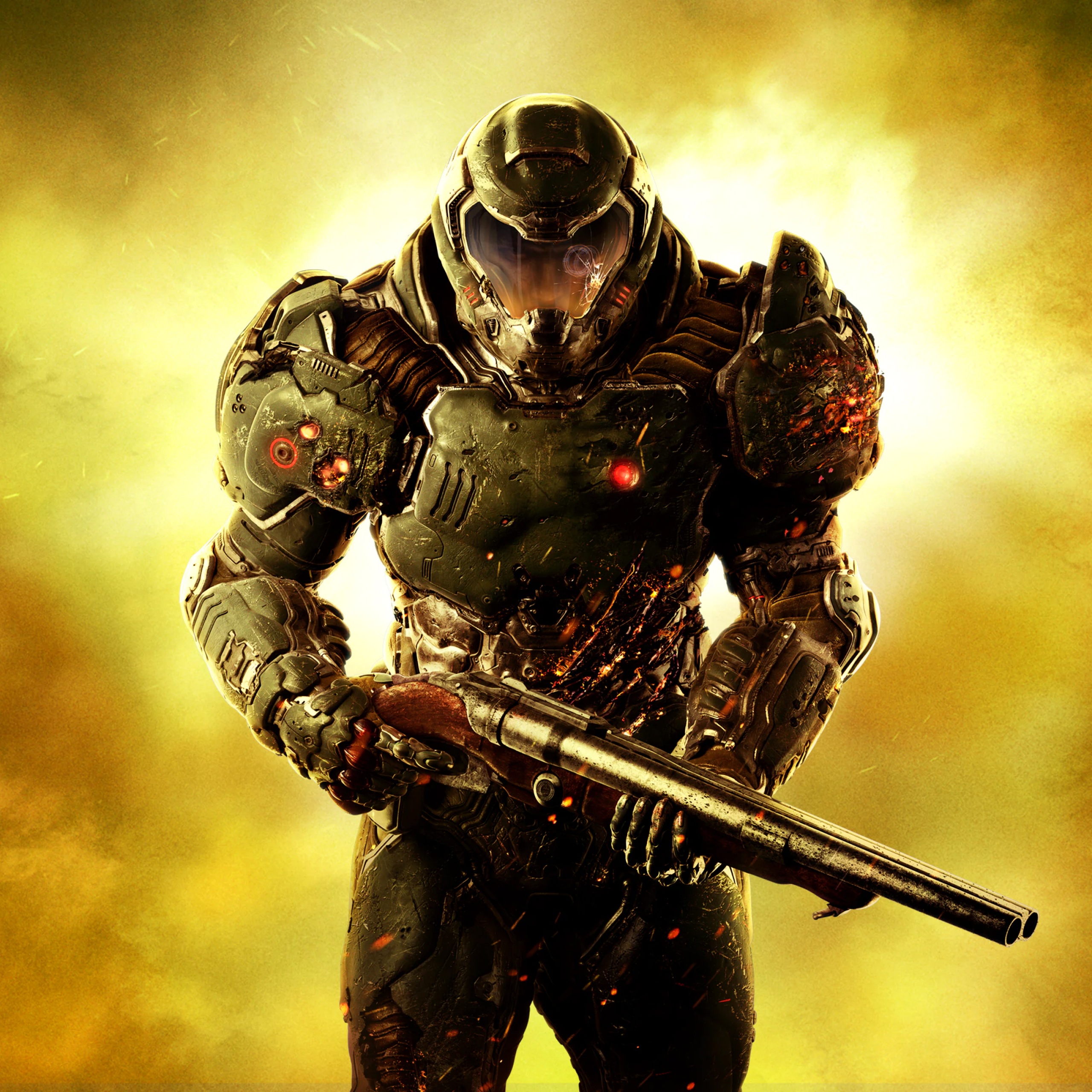 1920x1920 doomguy desktop wallpaper high resolution free download  Doom  game Cool wallpaper Latest hd wallpapers