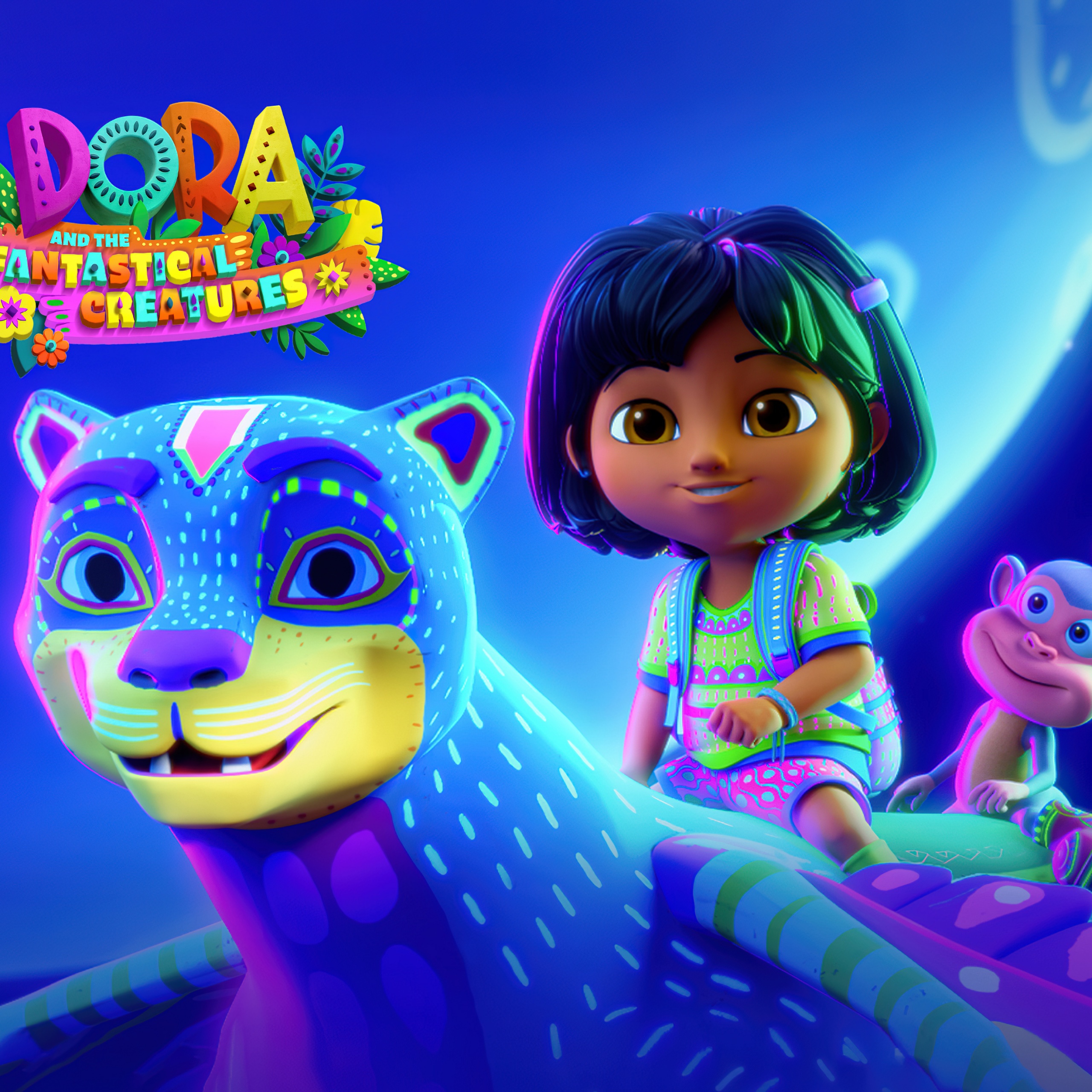Dora and the Fantastical Creatures Wallpaper 4K, Animation, 5K
