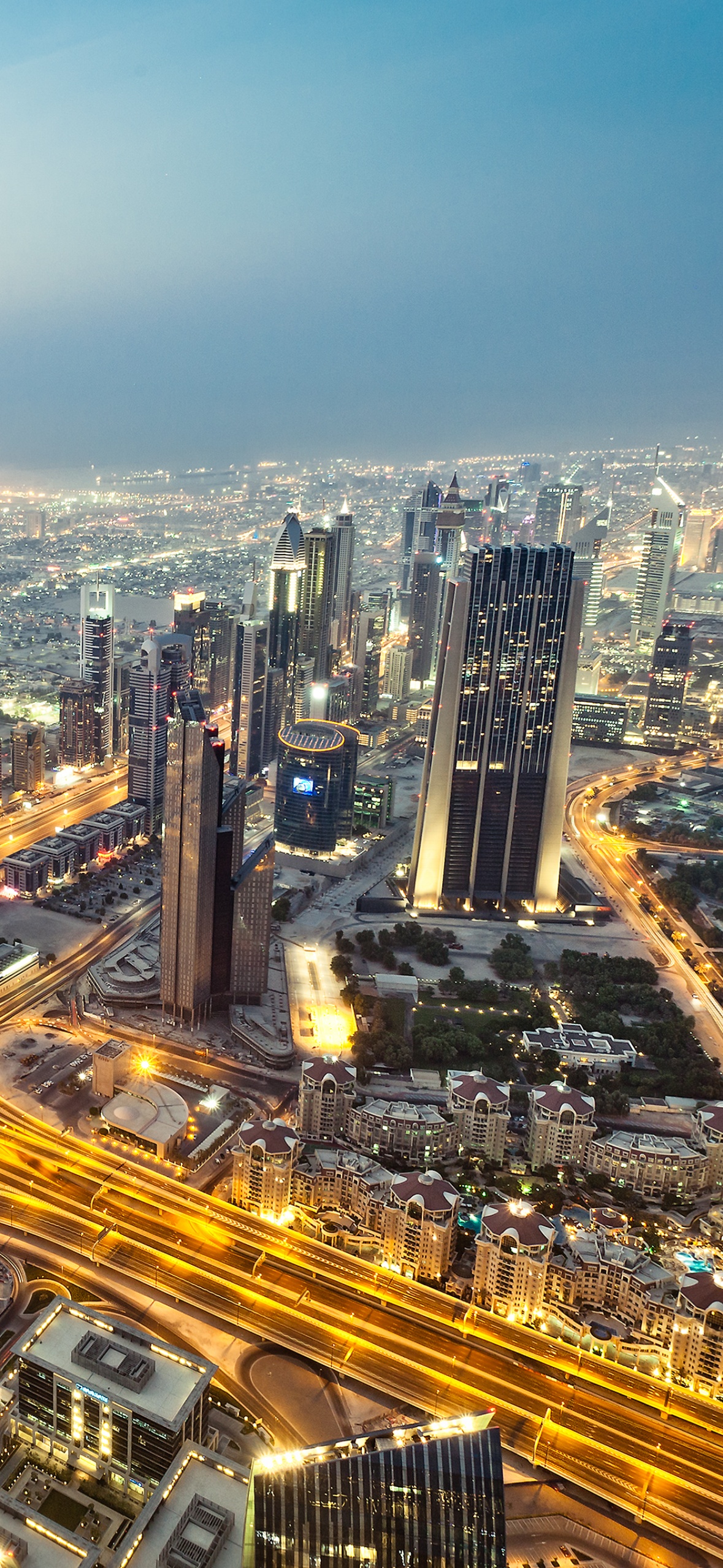 Dubai City Wallpaper 4K, Aerial view, Cityscape