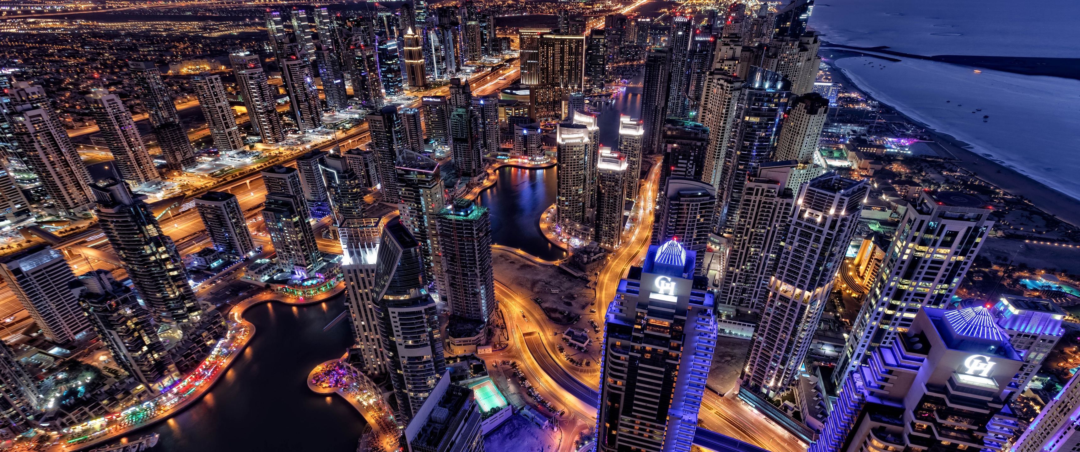 Dubai Wallpaper 4K, Cityscape, Skyline, World, #1311