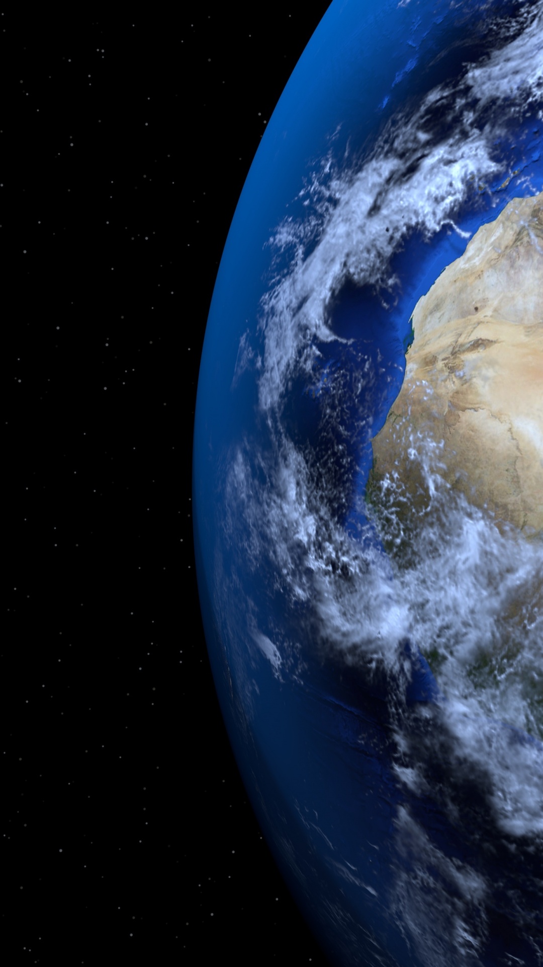 Earth Wallpaper 4K, Black background, Planet, Space, Global Warming