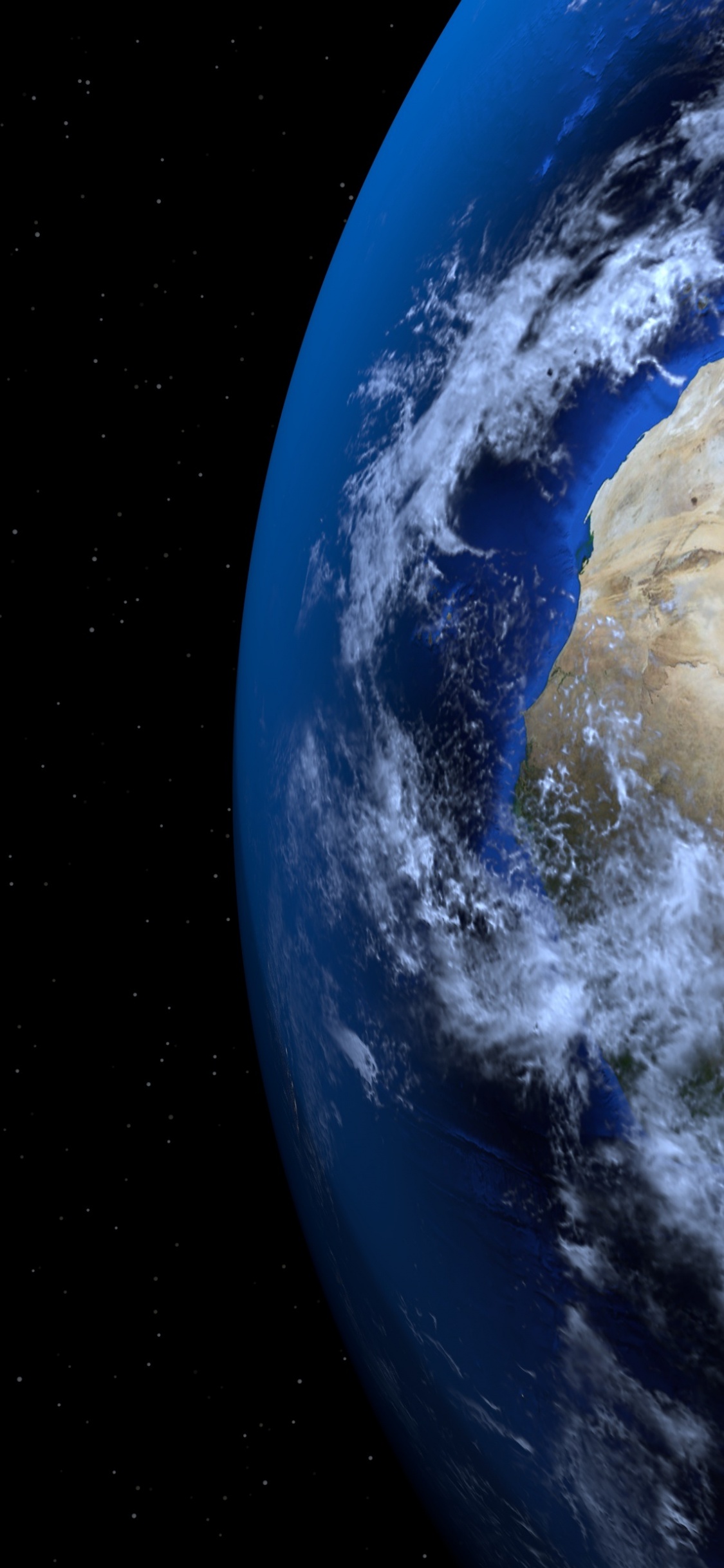 Earth Wallpaper 4K, Black background, Space, Global Warming
