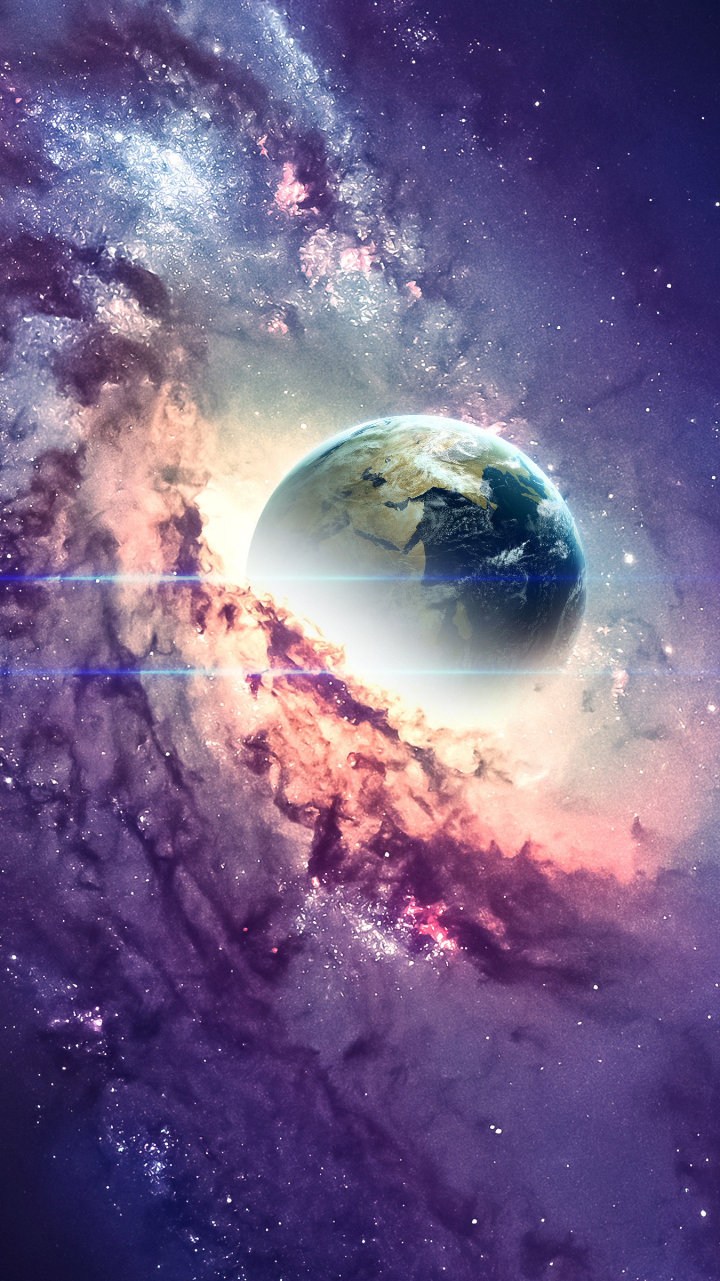 Earth Wallpaper 4K, Nebula, Galaxy, Space, #2469