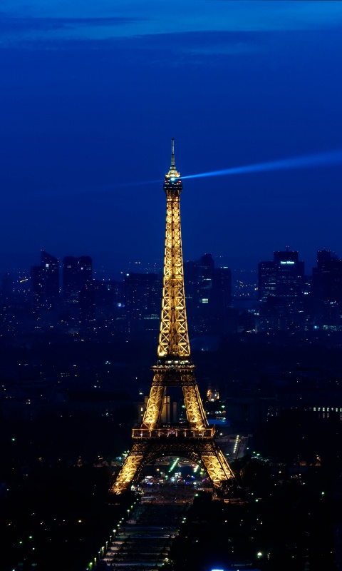 Eiffel Tower Wallpaper 4K, 5K, Night, Cityscape, Lighting