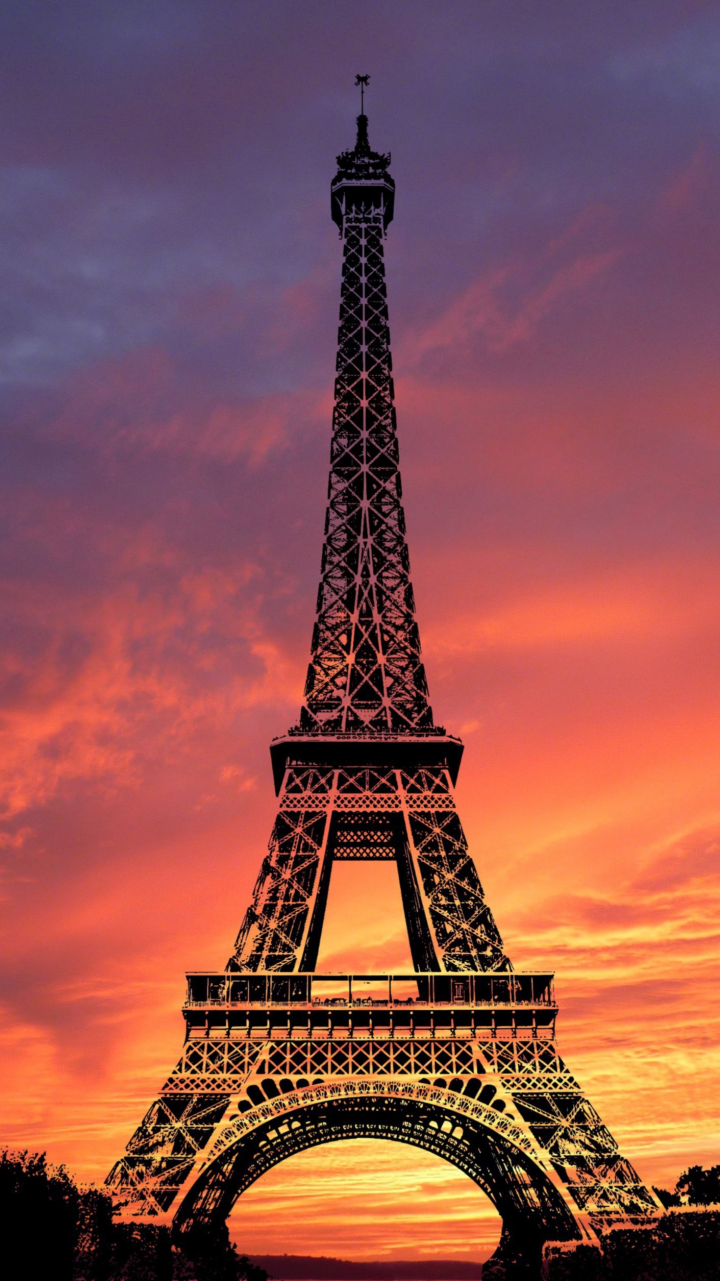 Iphone France, Paris, City Night, Eiffel HD phone wallpaper | Pxfuel