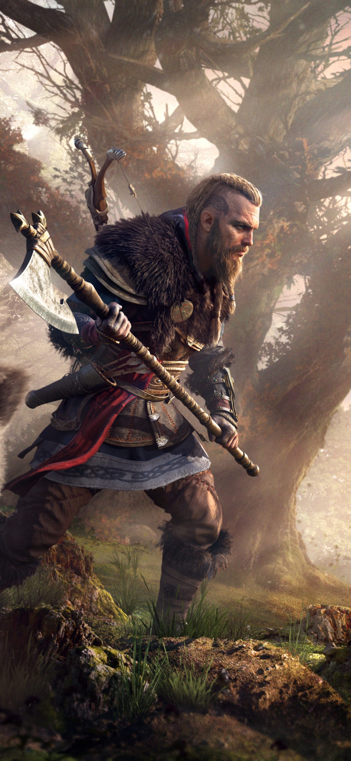 Eivor 4K Wallpaper, Viking raider, Assassin's Creed